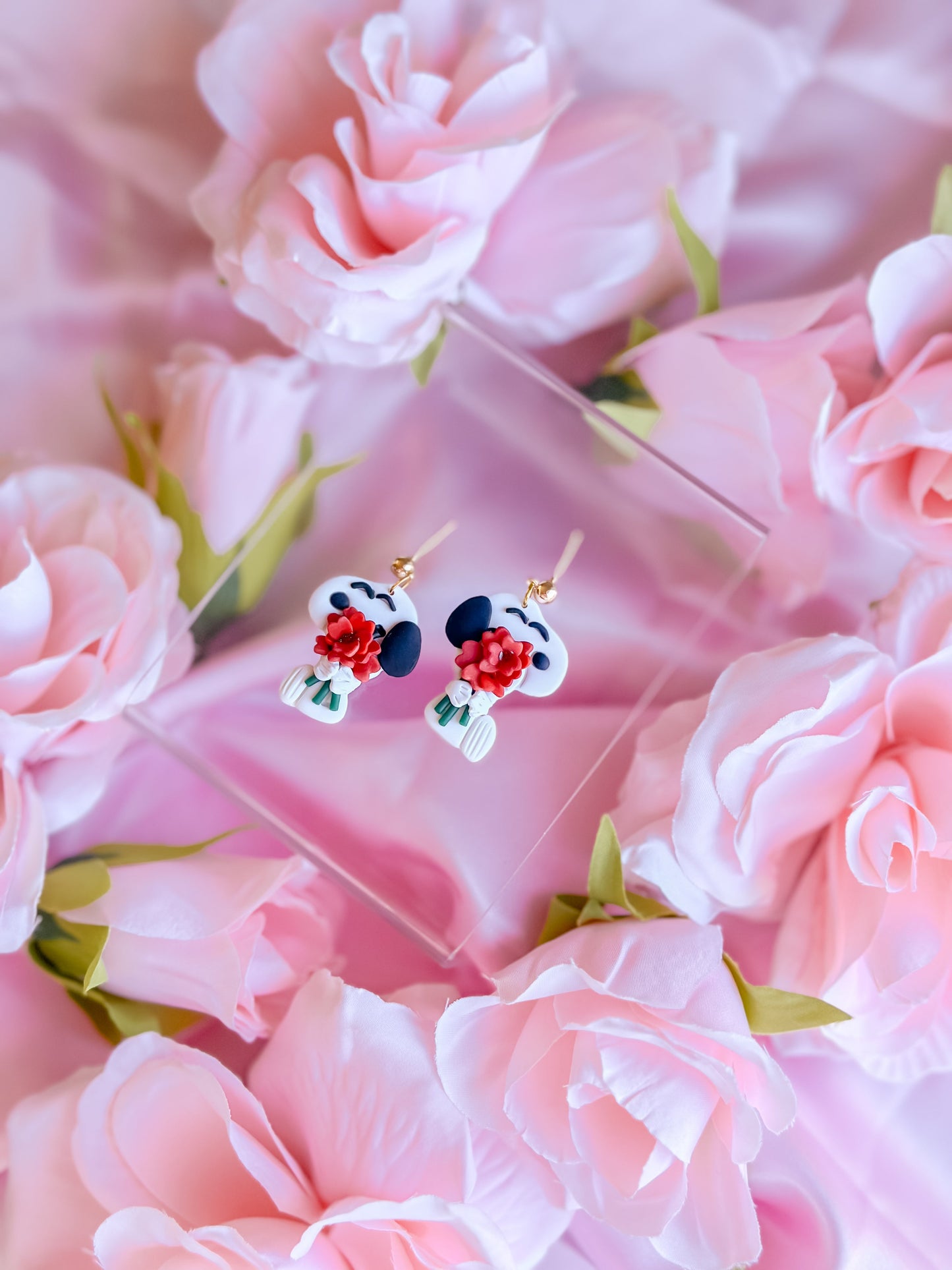IMPERFECT Snoopy Be Mine Dangles