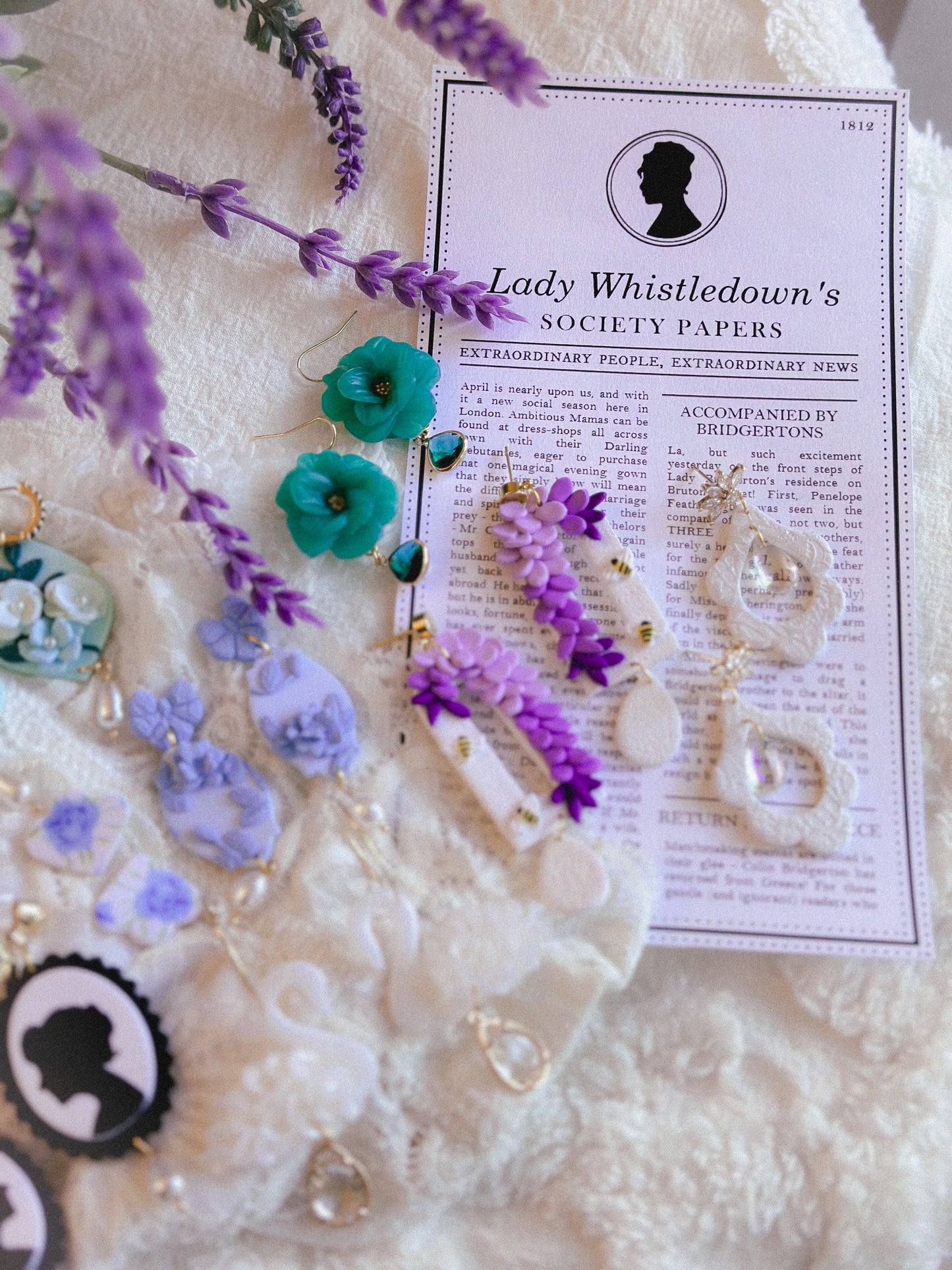 Diamond of the Season Crystal Lace Drops