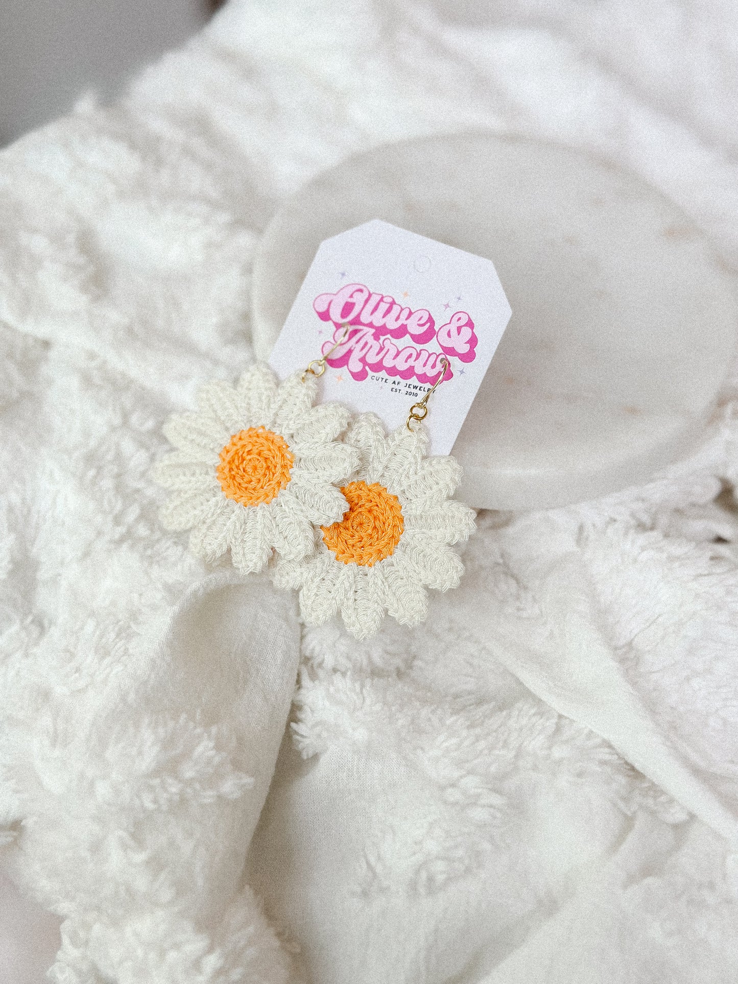 Crochet Daisies Drops