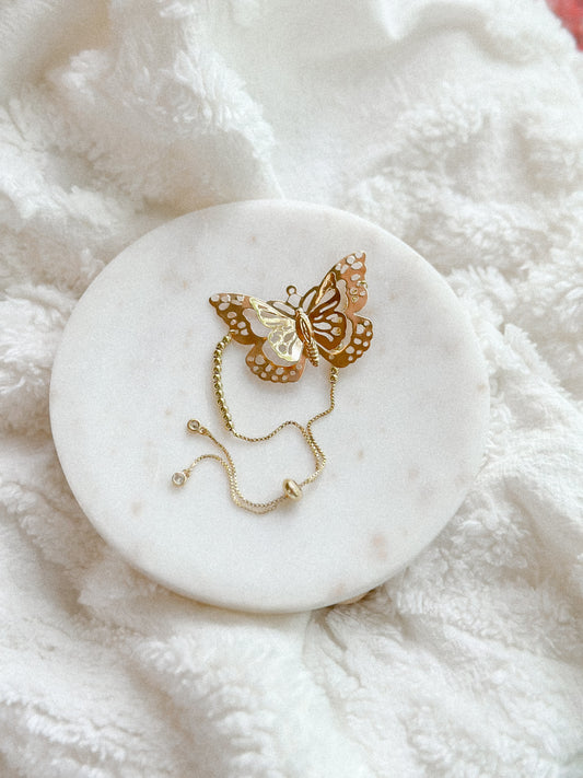 Adjustable Gold Butterfly Bracelets 🦋