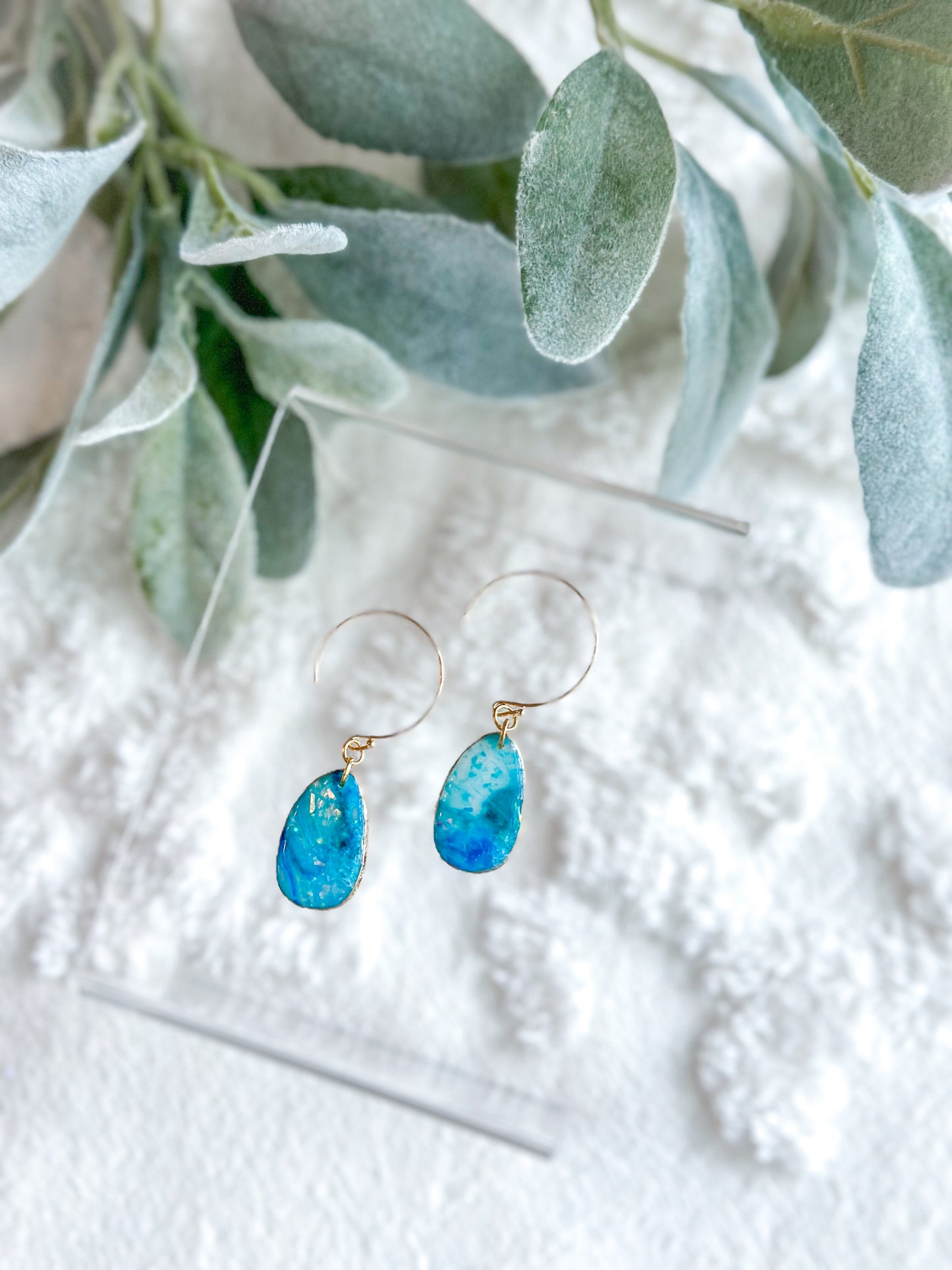 Sky Stained Glass Hooks