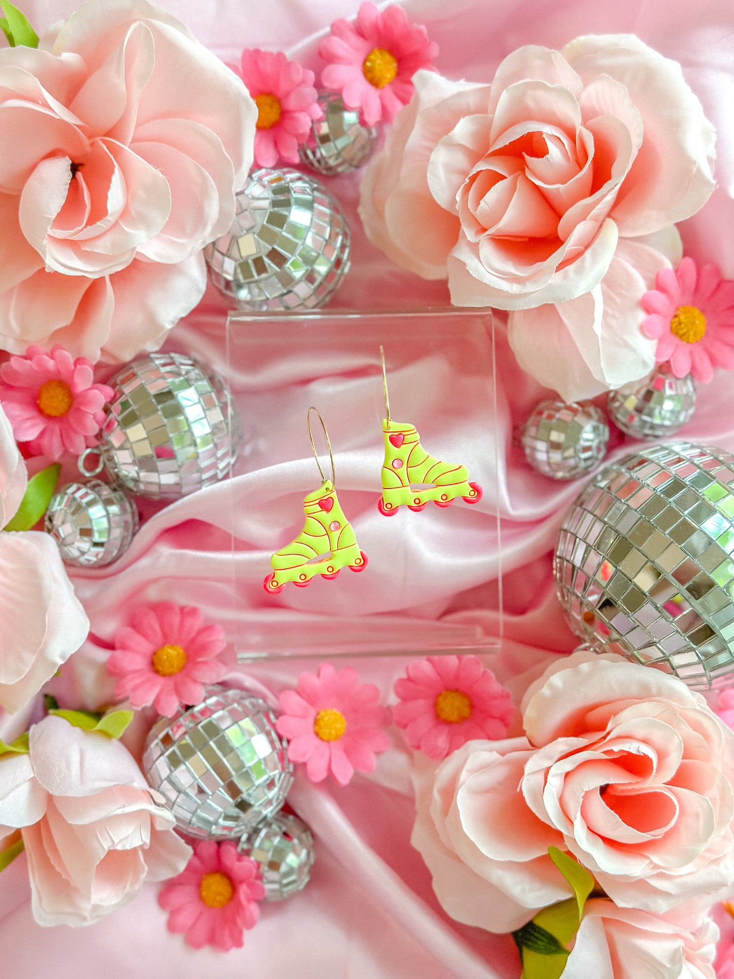 Hot Skatin’ Barbie Neon 90’s Barbie Rollerblade Hoops