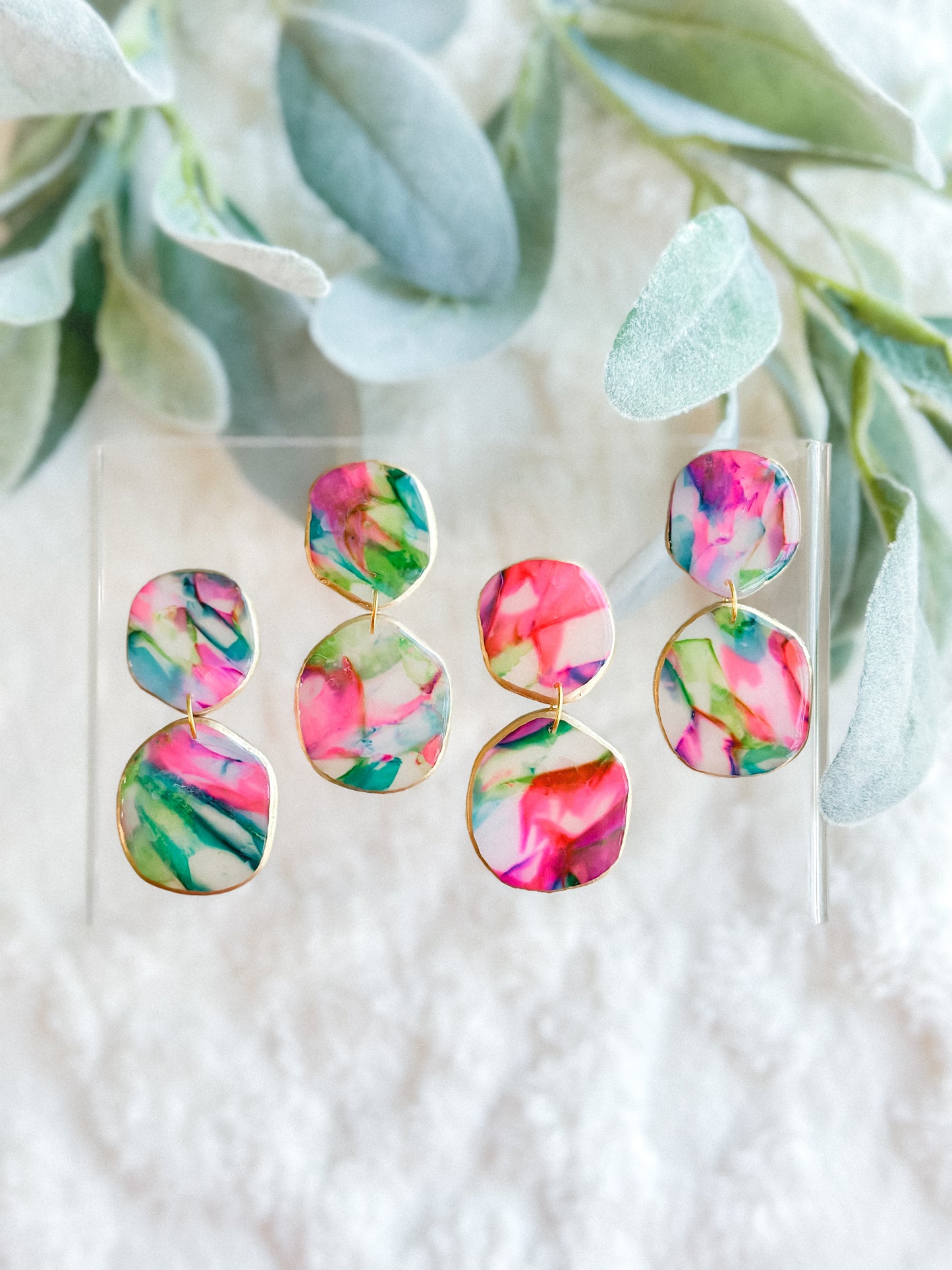Stained Glass Dangles