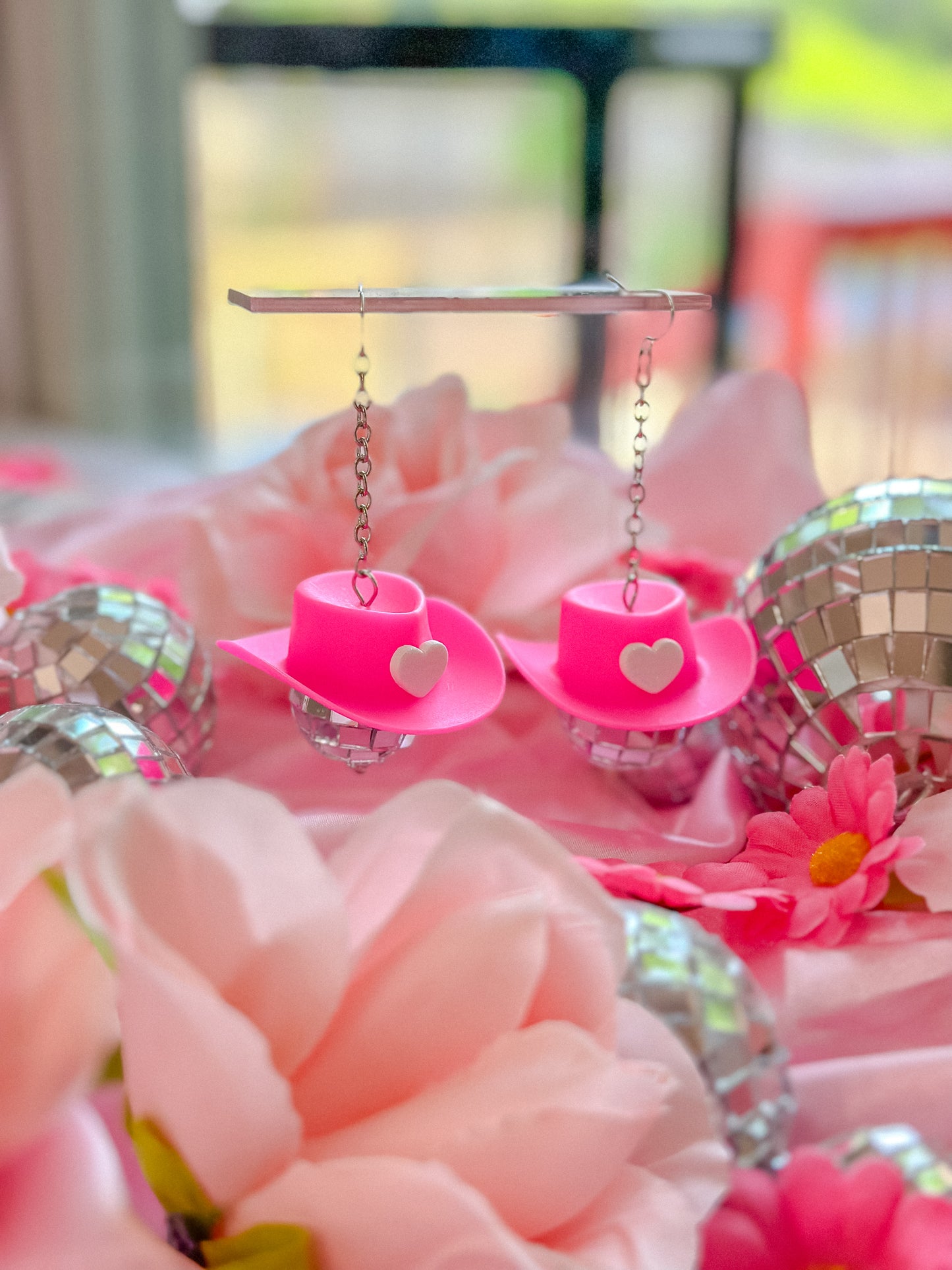 Cowgirl Barbie Disco Ball Hats