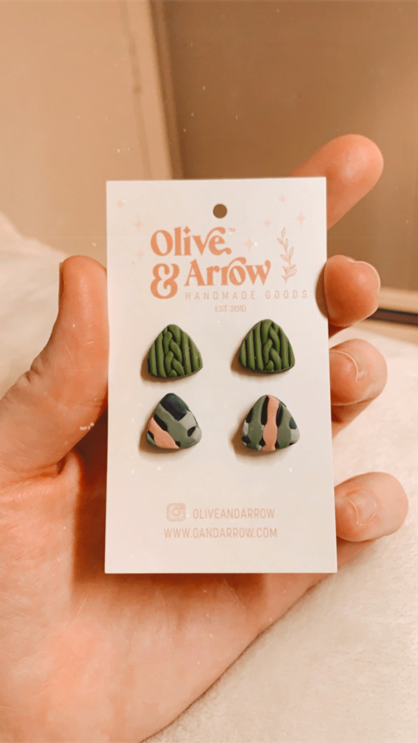 Sweater Weather + Winter Plaid Stud Pack