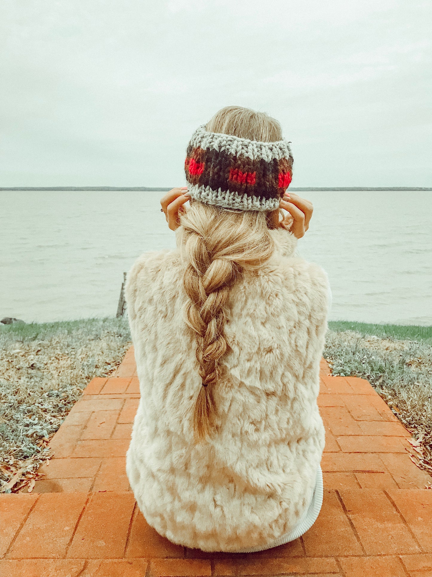 Red Buffalo Plaid Headband