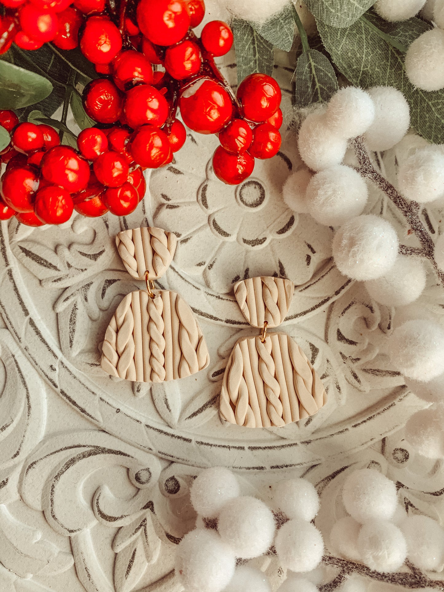 Sweater Weather Dangles // CREAM
