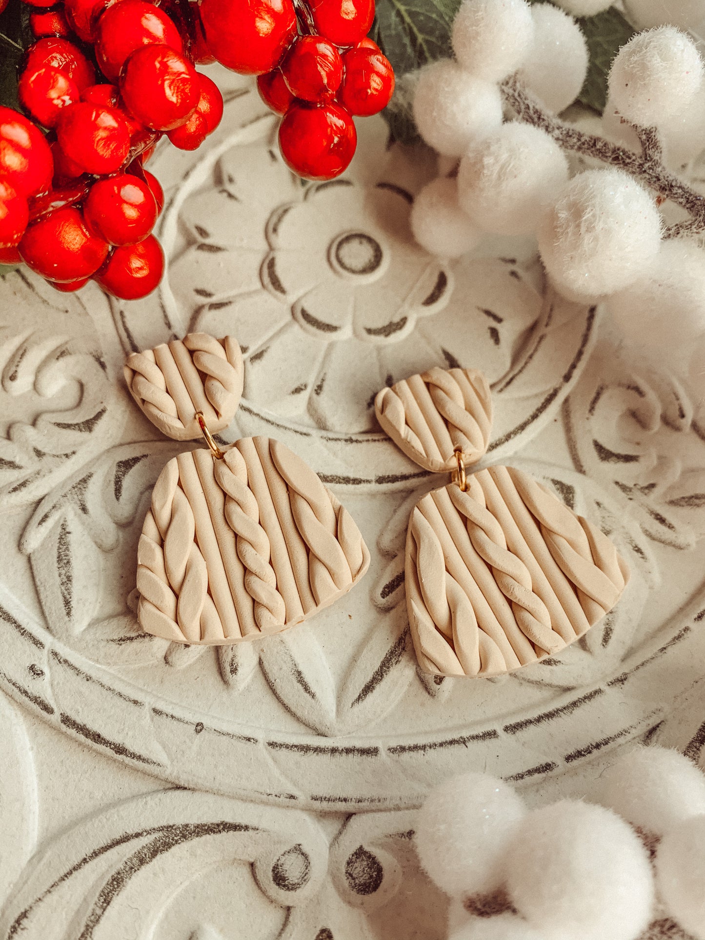 Sweater Weather Dangles // CREAM