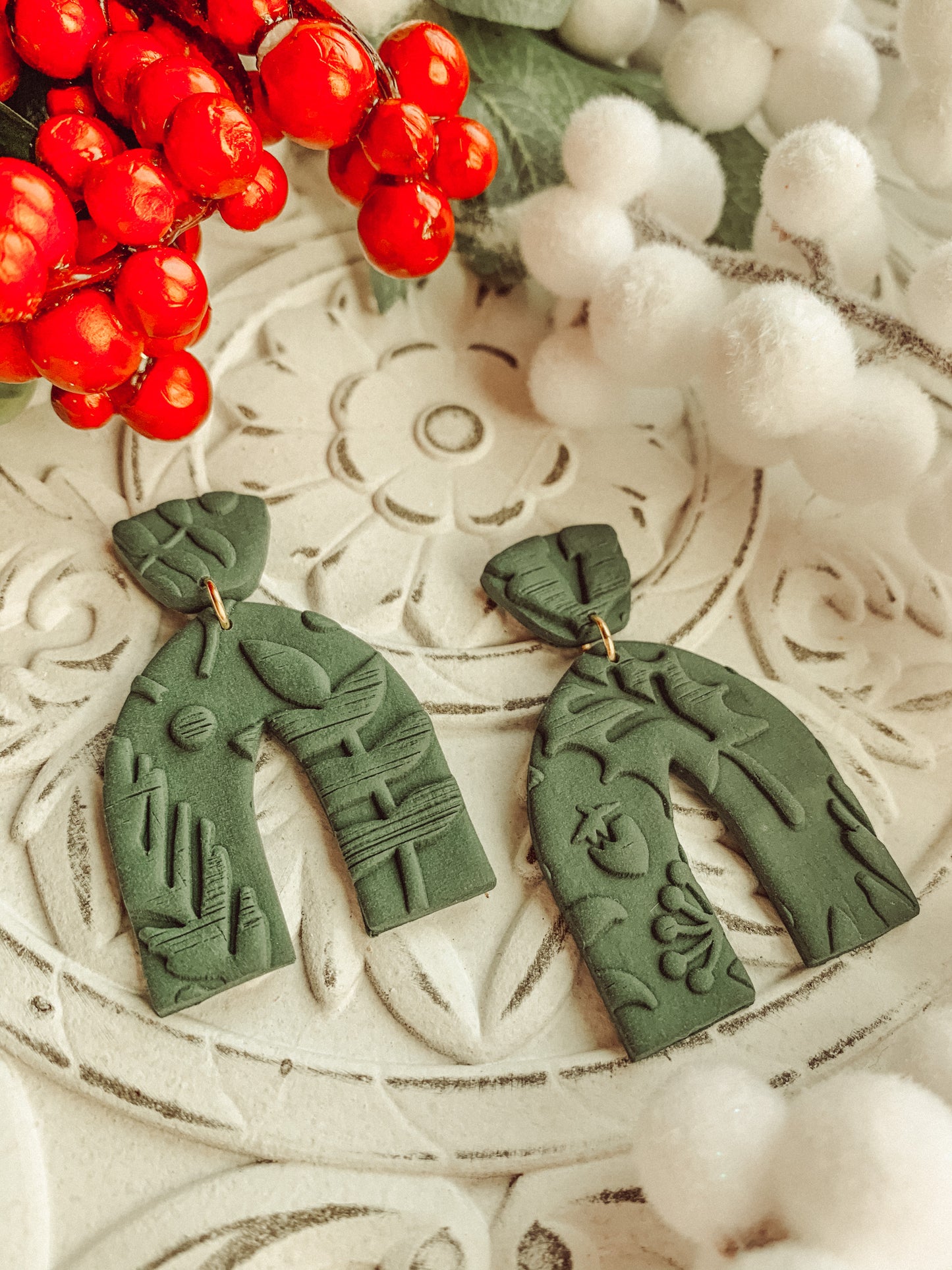 Textured Arch Dangles // ALPINE
