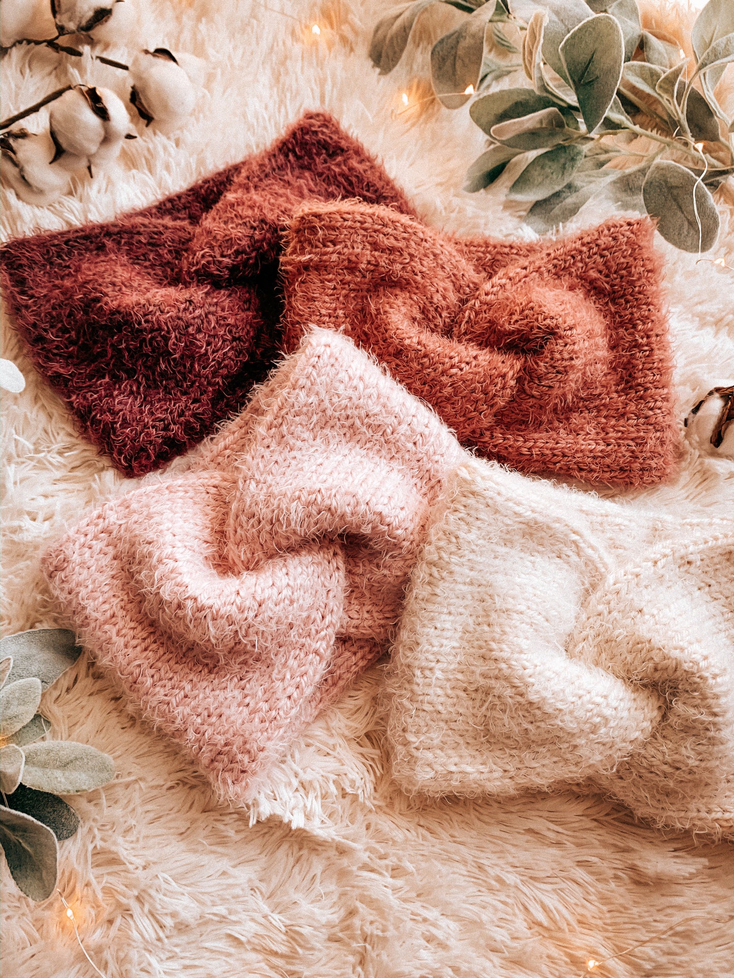 Harpswell Headband - Double Layer Knit Twisted Earwarmer