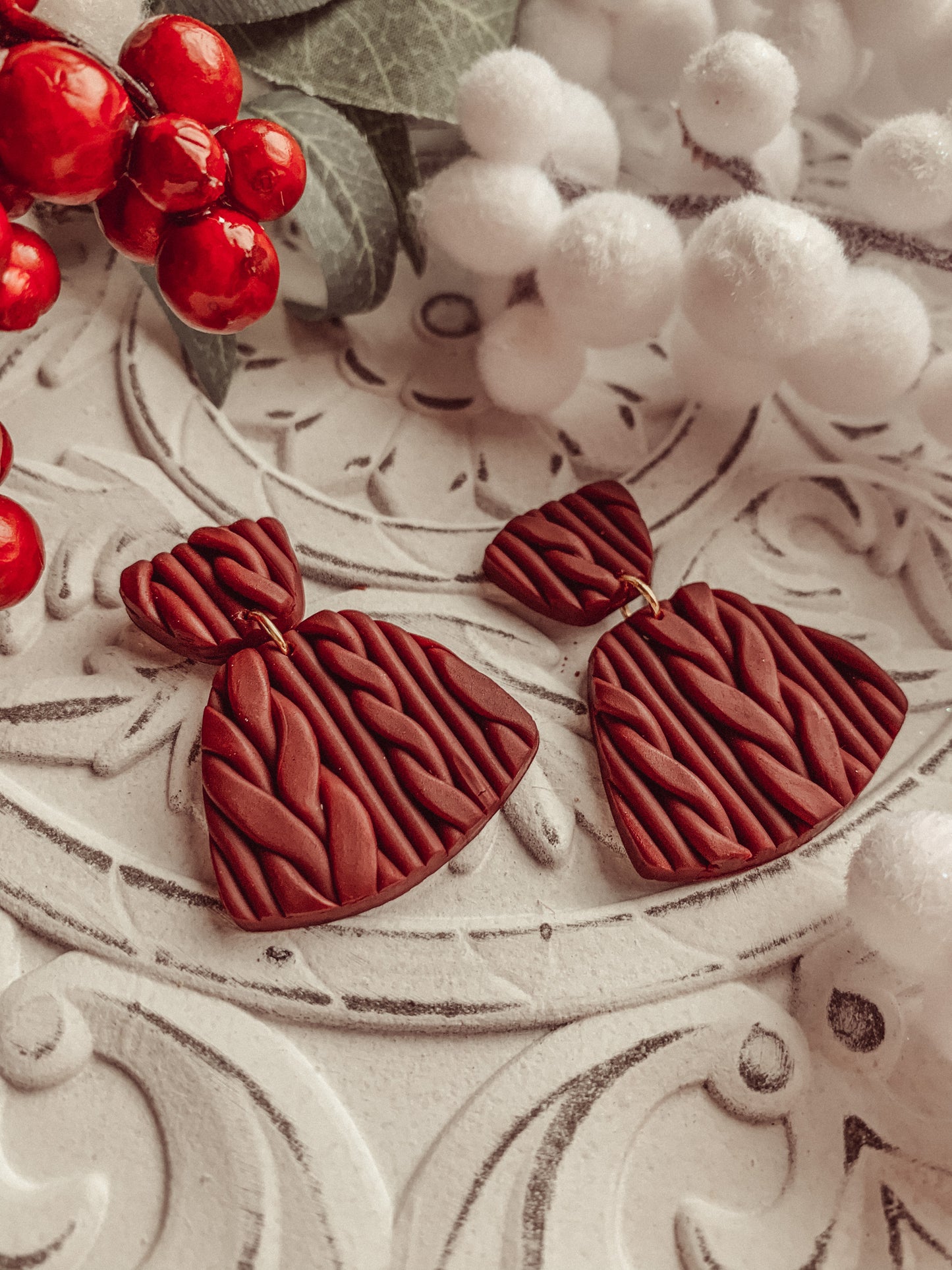 Sweater Weather Dangles // MULBERRY