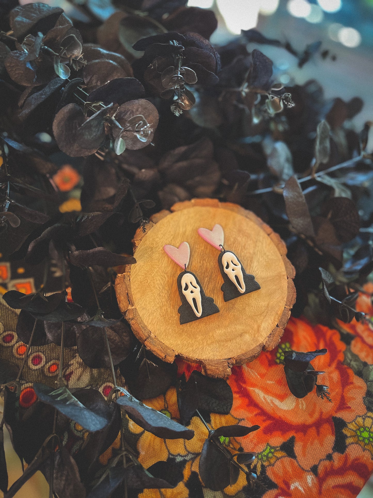 Scream Mask Heart Drops // Fall Collection