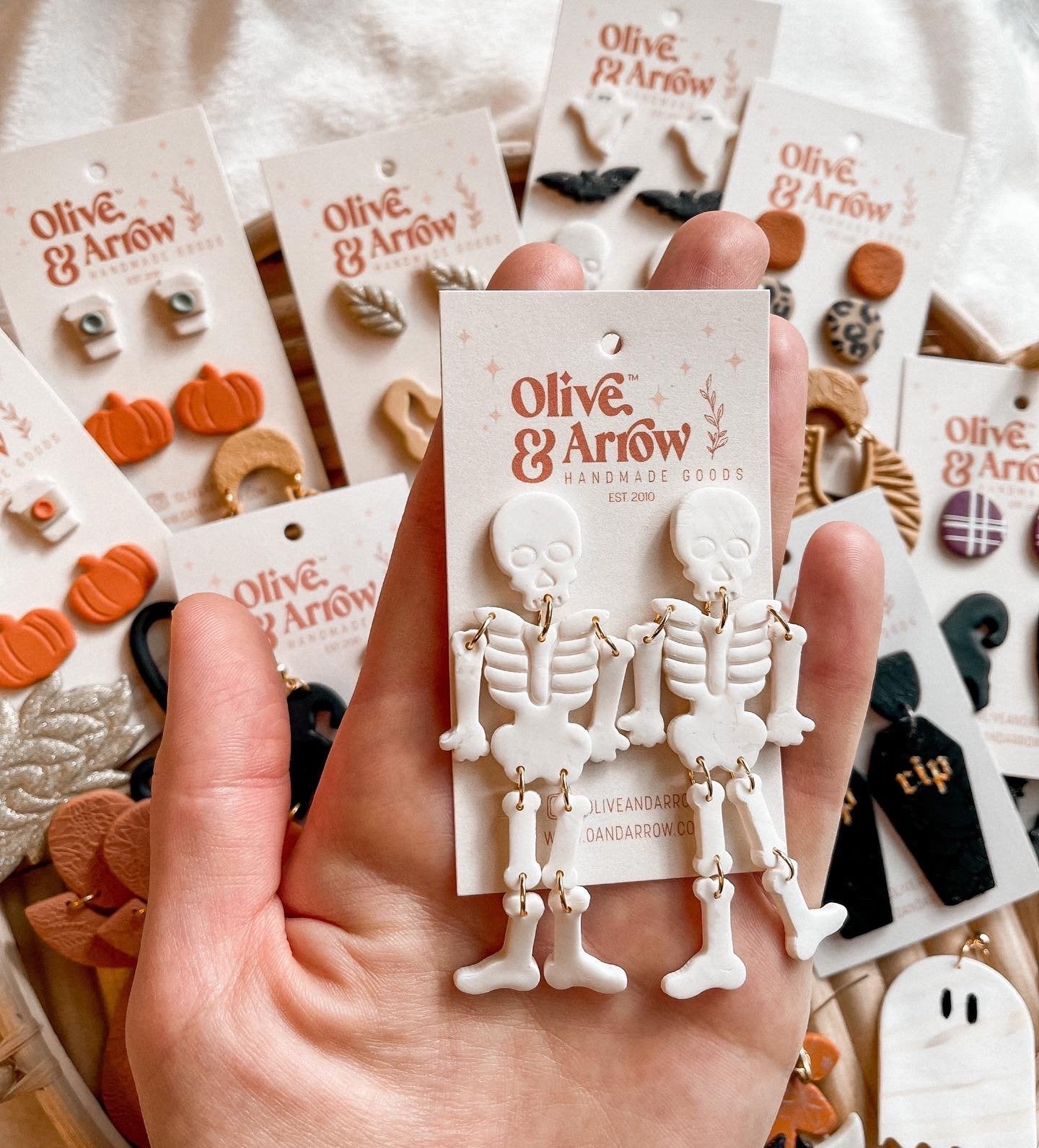 IMPERFECT Skellie Dangles // Fall Collection