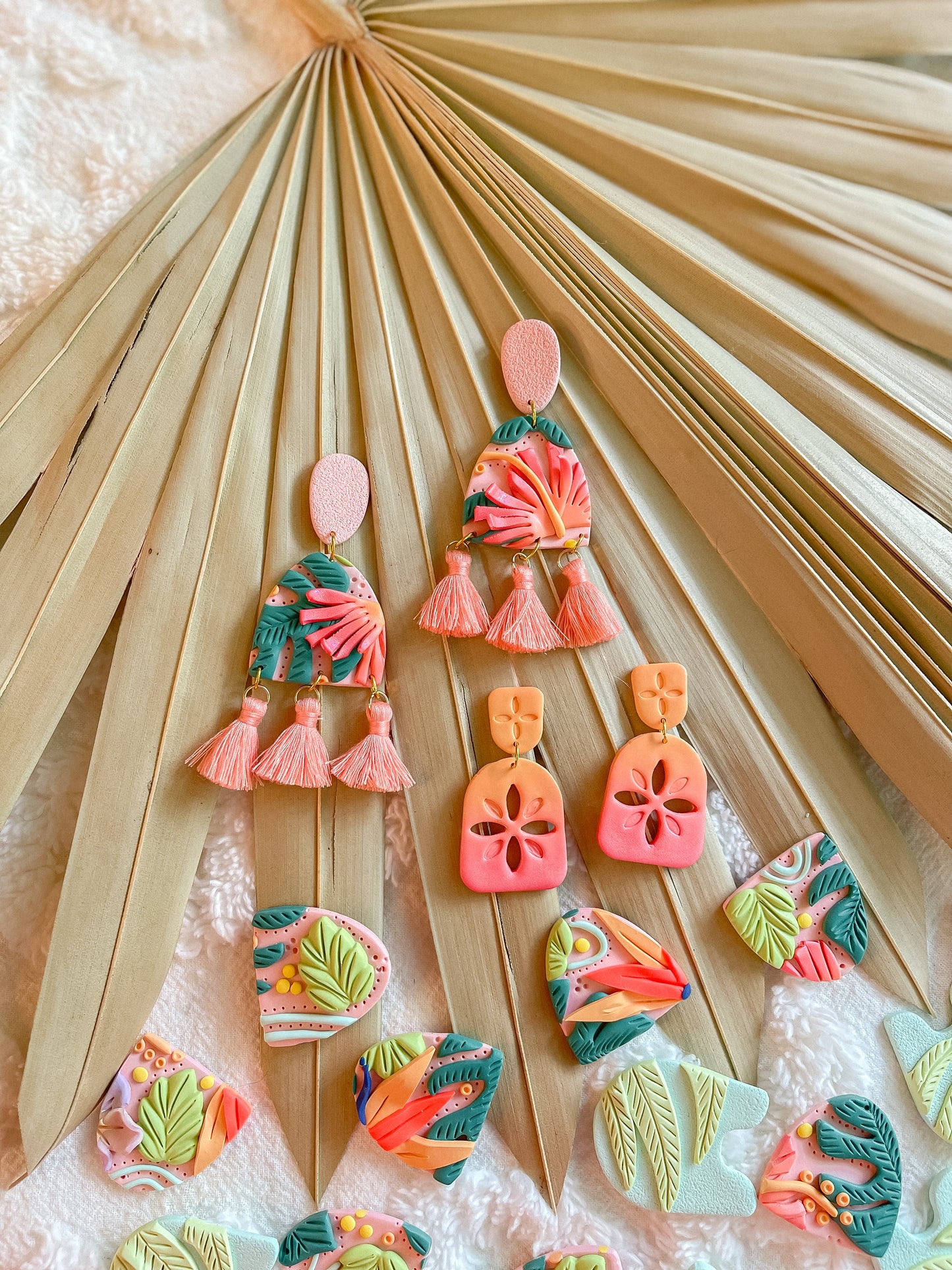 Sunset Gradient Cutout Dangles // Summer Collection 2022