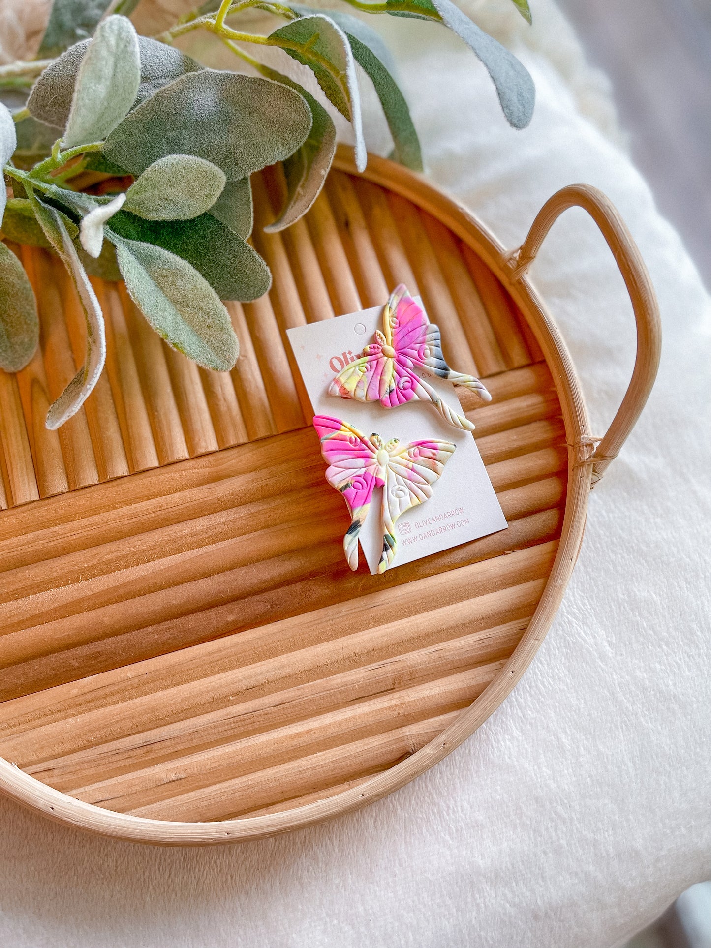 Luna Moth Studs // Jackson Collection