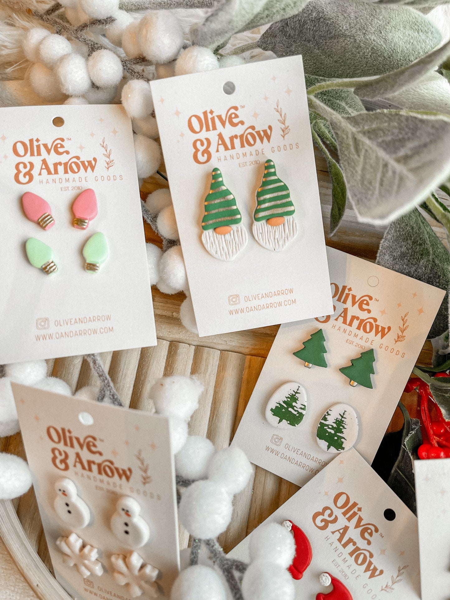 Vintage Lightbulbs Stud Pack // Holiday Collection