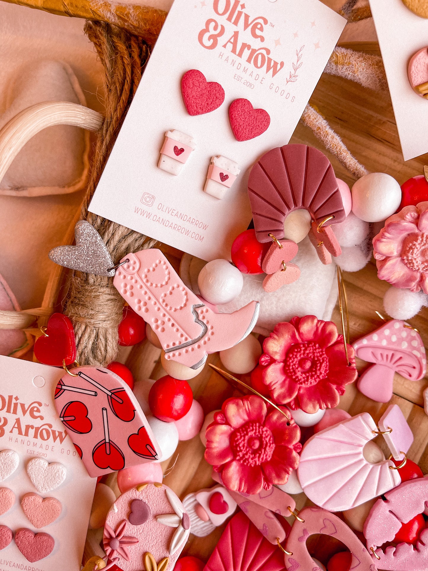 Strawberry Frap + Hearts Stud Pack // Valentines 2022 Collection