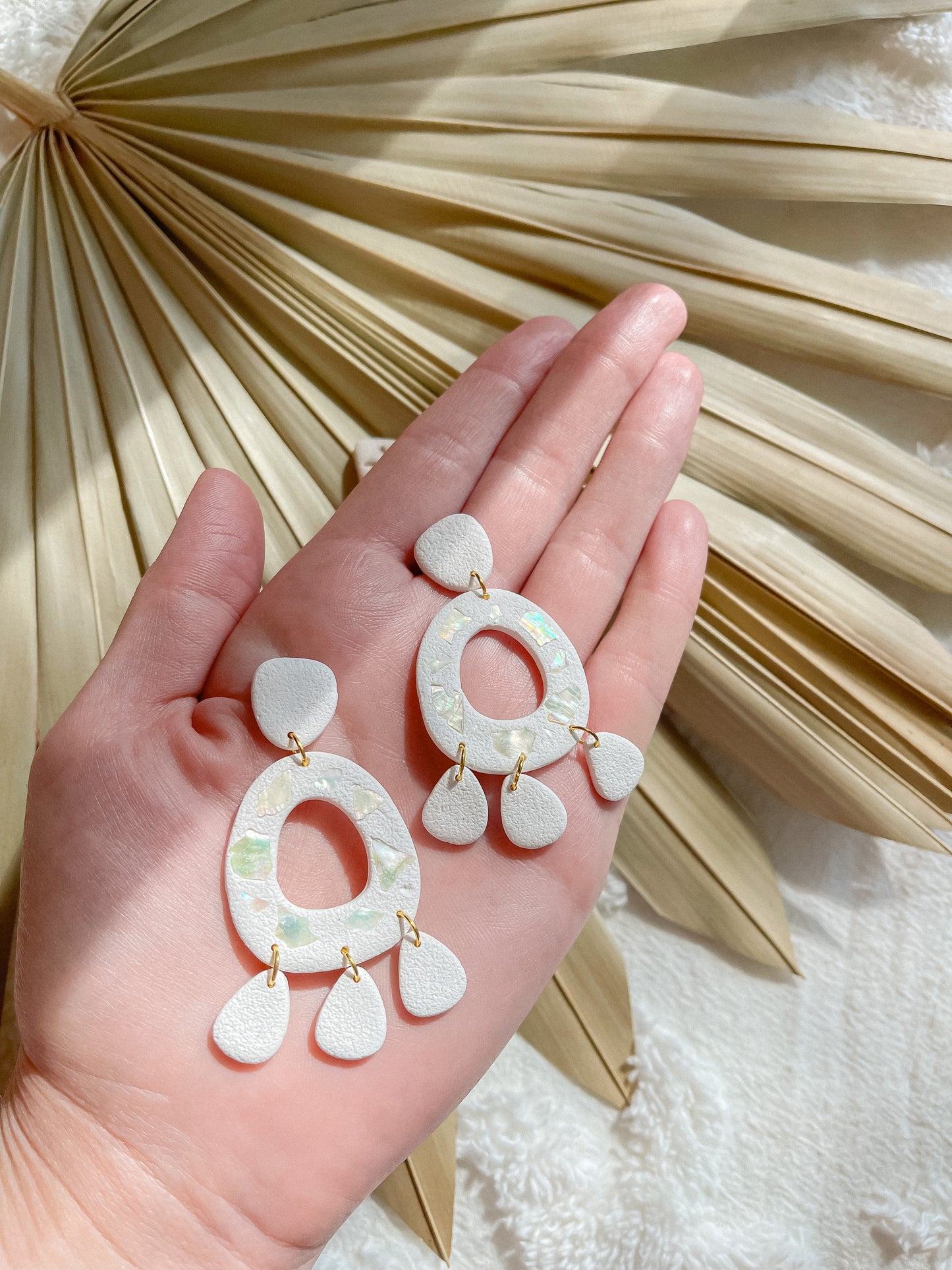 Abalone Shell Dangles // Summer Collection 2022
