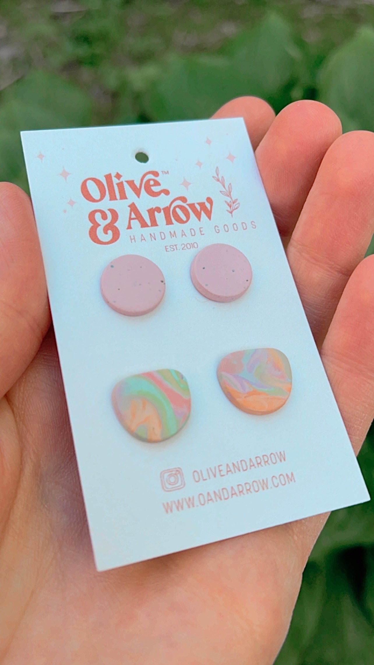 Strawberry + Groovy Pastel Stud Pack // Spring Collection