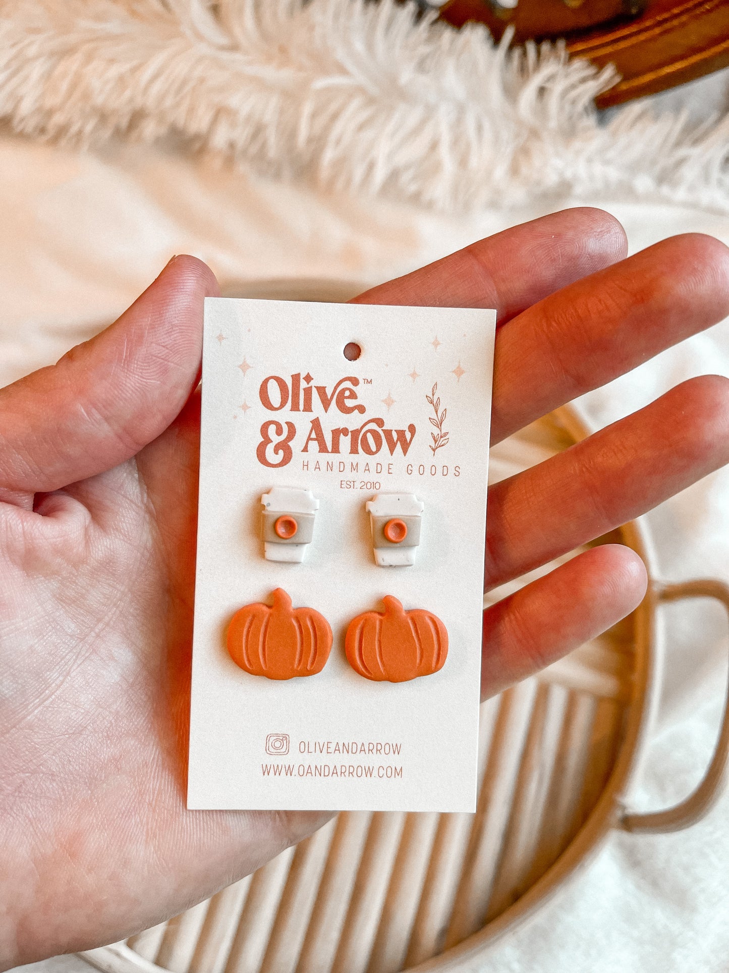 Pumpkin Spice Latte Stud Packs // Fall Collection