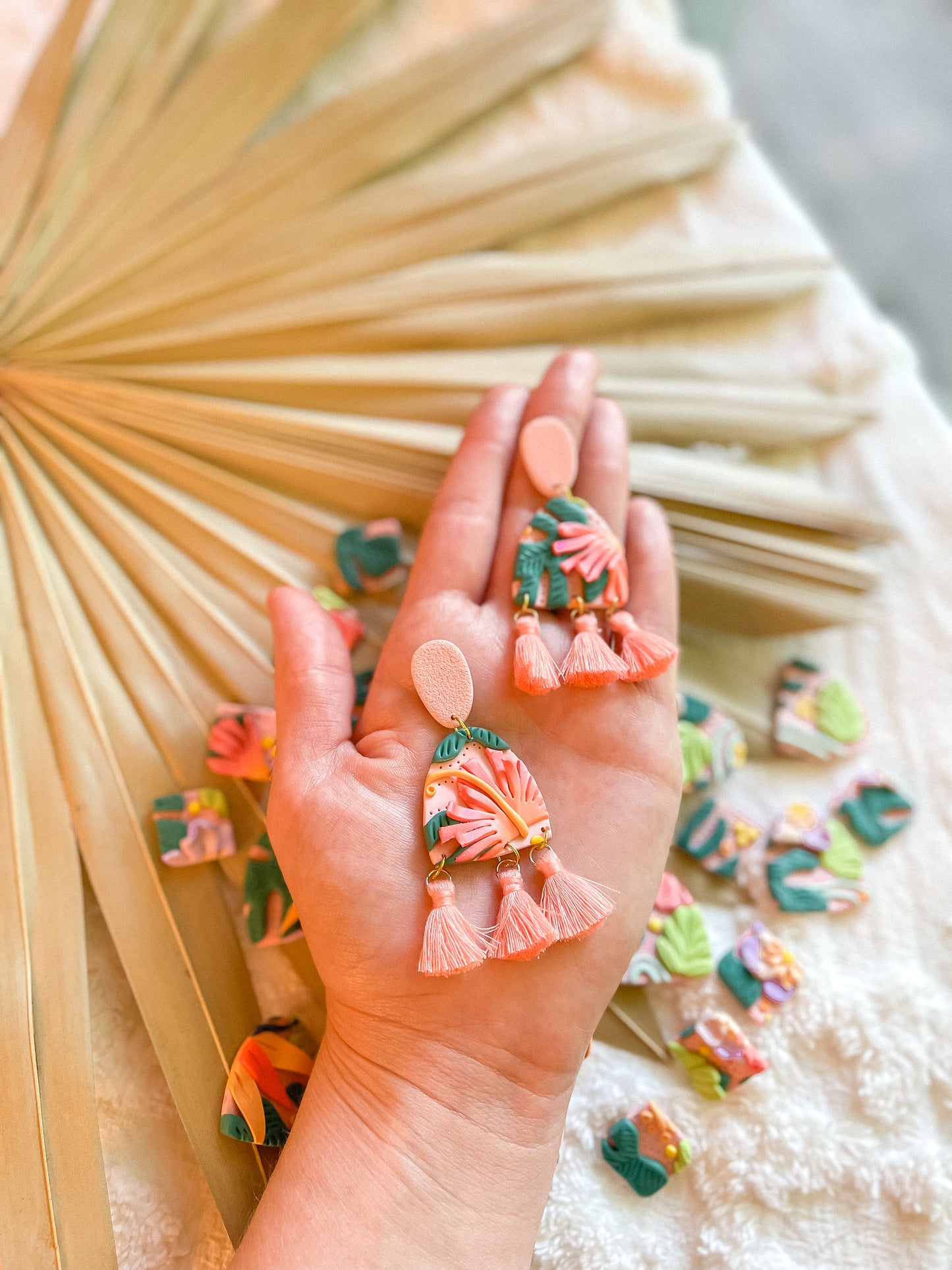 Golden Girls Tropical Dangles // Summer Collection 2022
