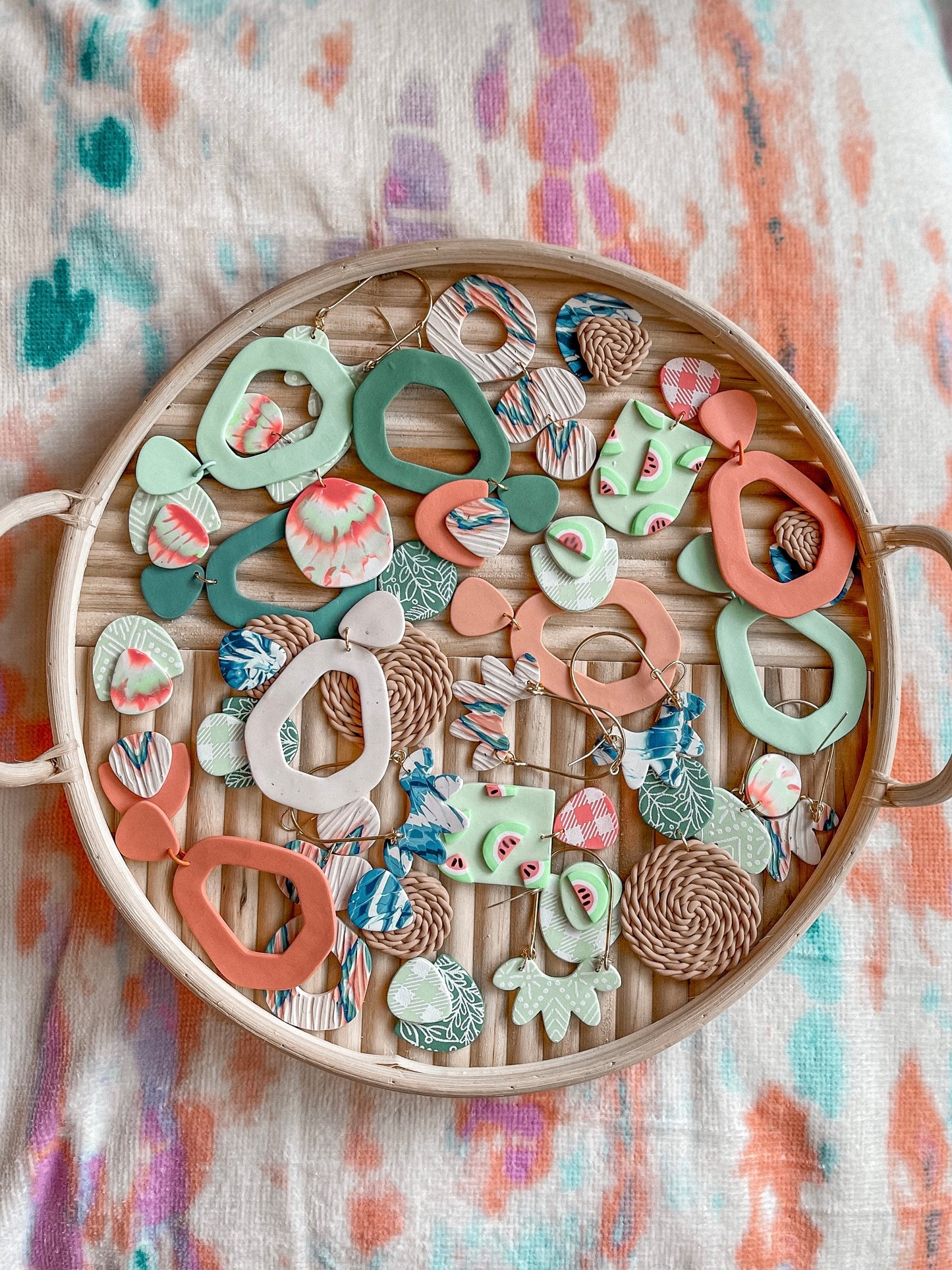 Kilim Textured Dangles // Summer Collection