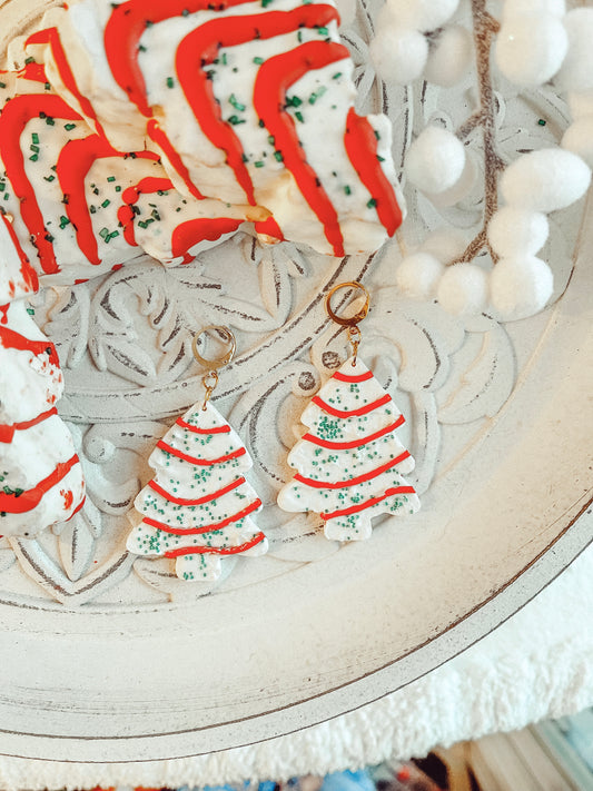 Xmas Tree Cake Dangles // Holiday 22