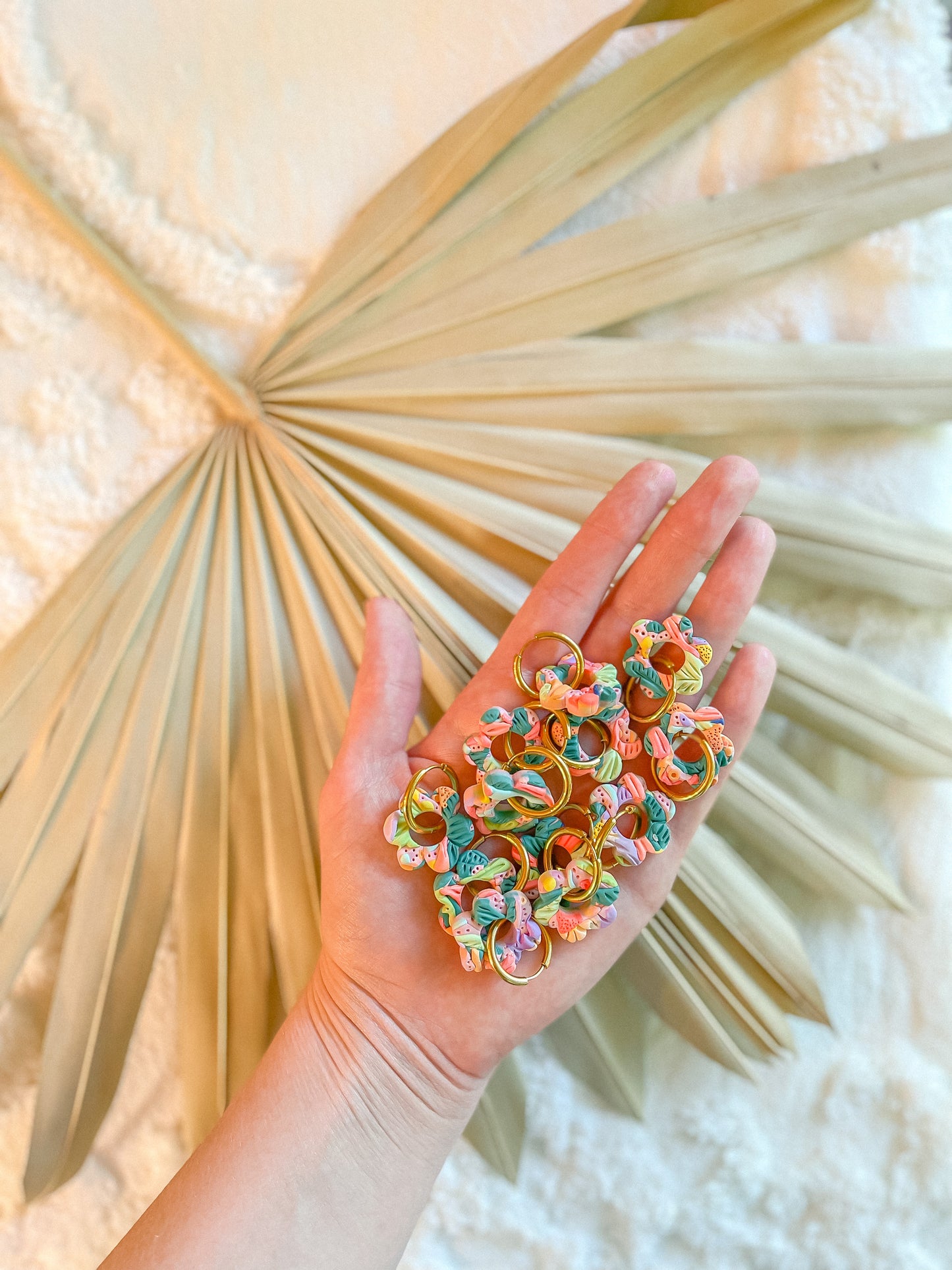 Golden Girls Daisy Huggie Hoops- GOLD // Summer Collection 2022