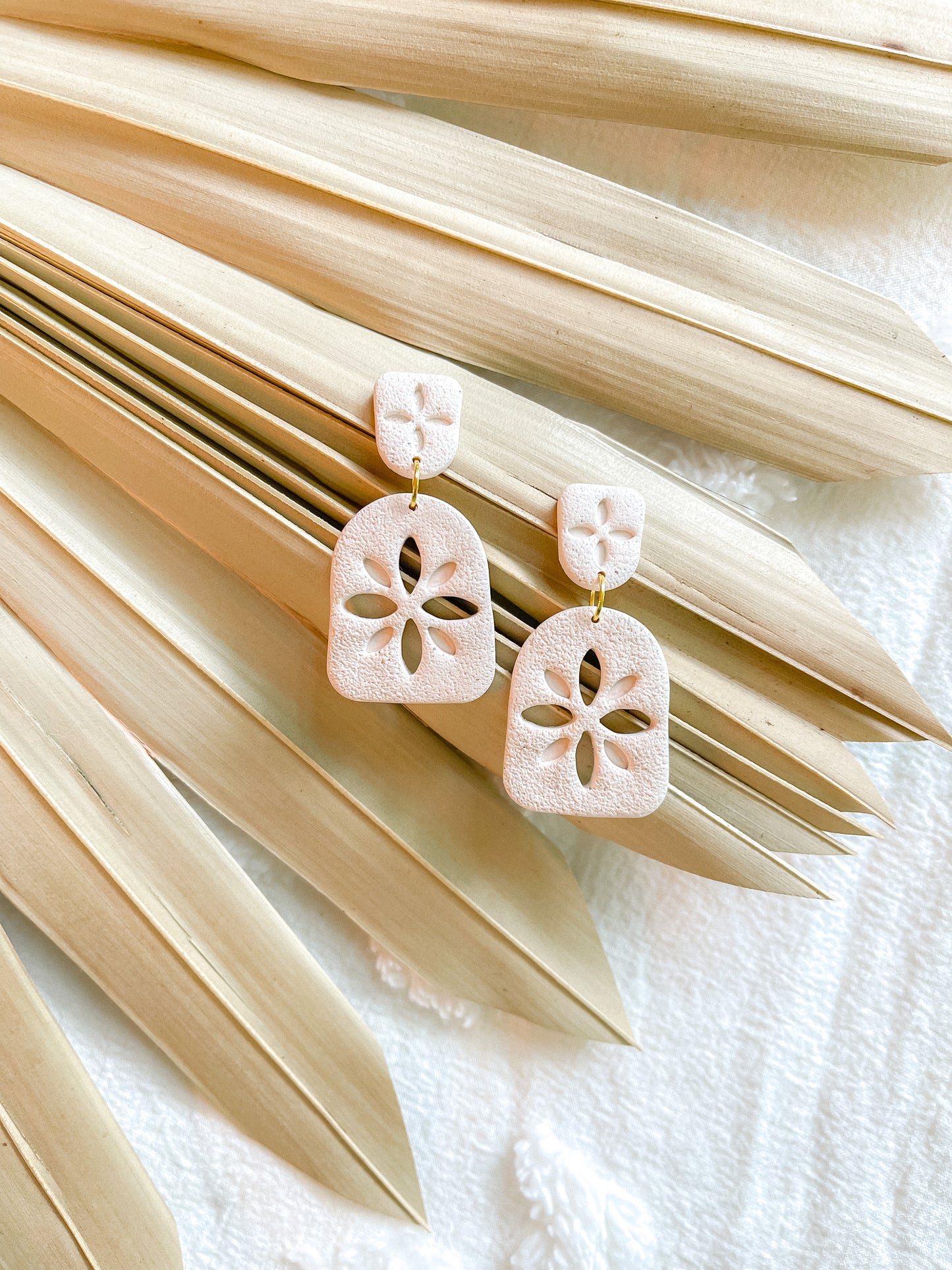 Sand Castle Cut Out Dangles // Summer Collection 2022
