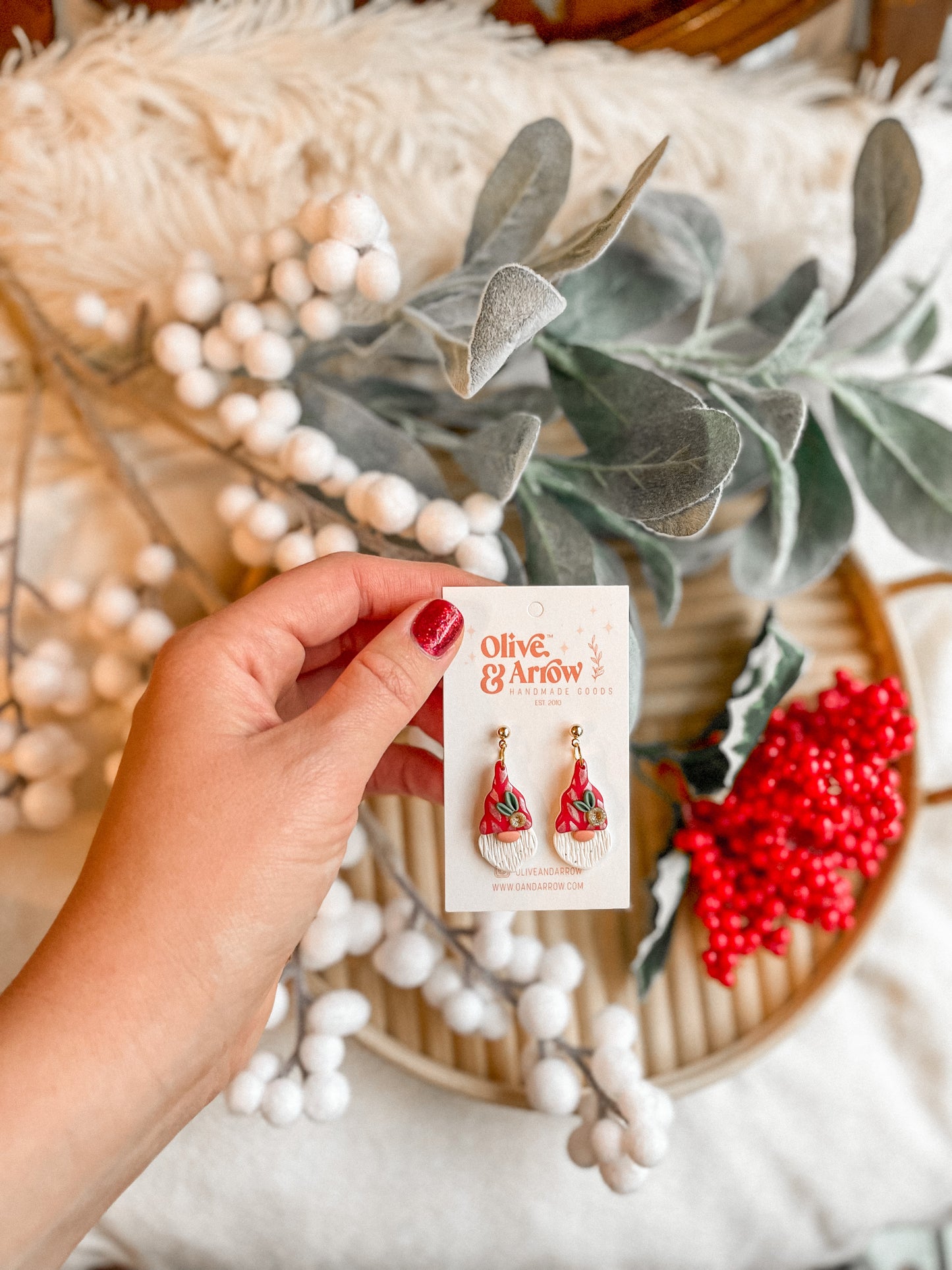 Gnomie Homie Dangles // Holiday Collection