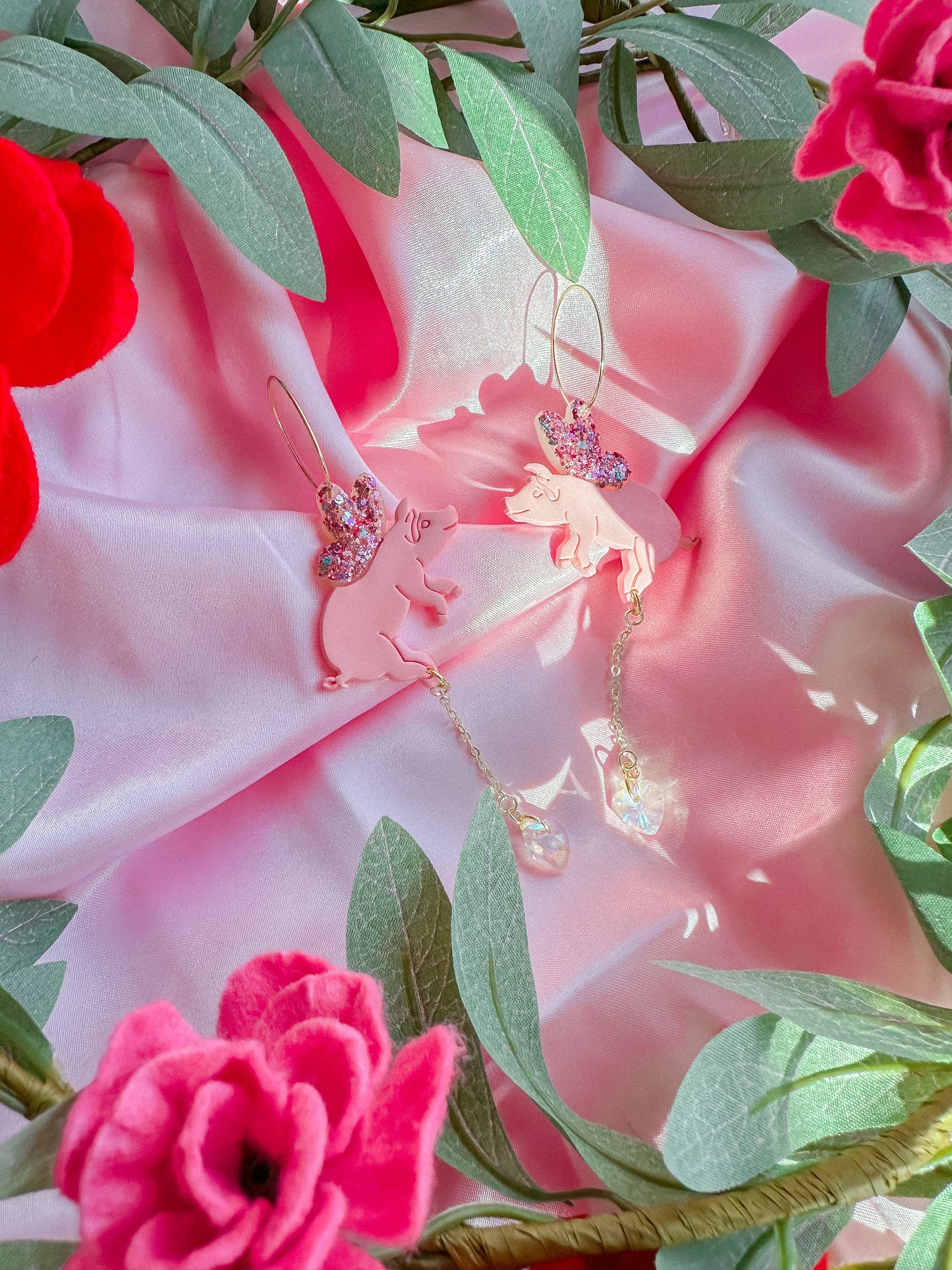 Flying Love Piggies // Vday 2023