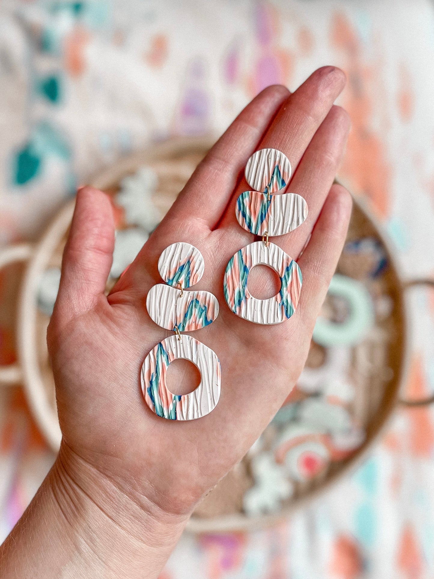 Kilim Textured Dangles // Summer Collection