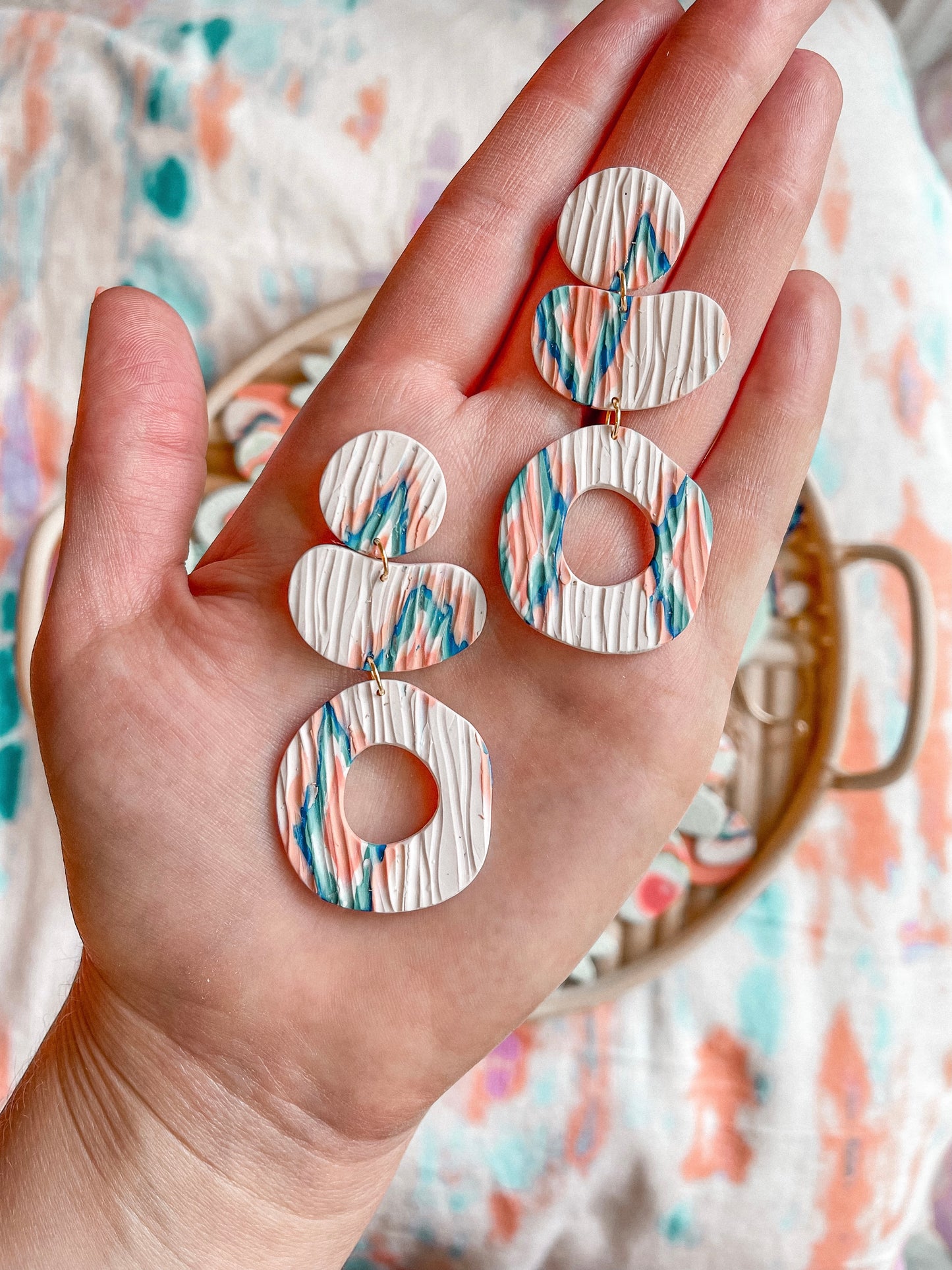 Kilim Textured Dangles // Summer Collection