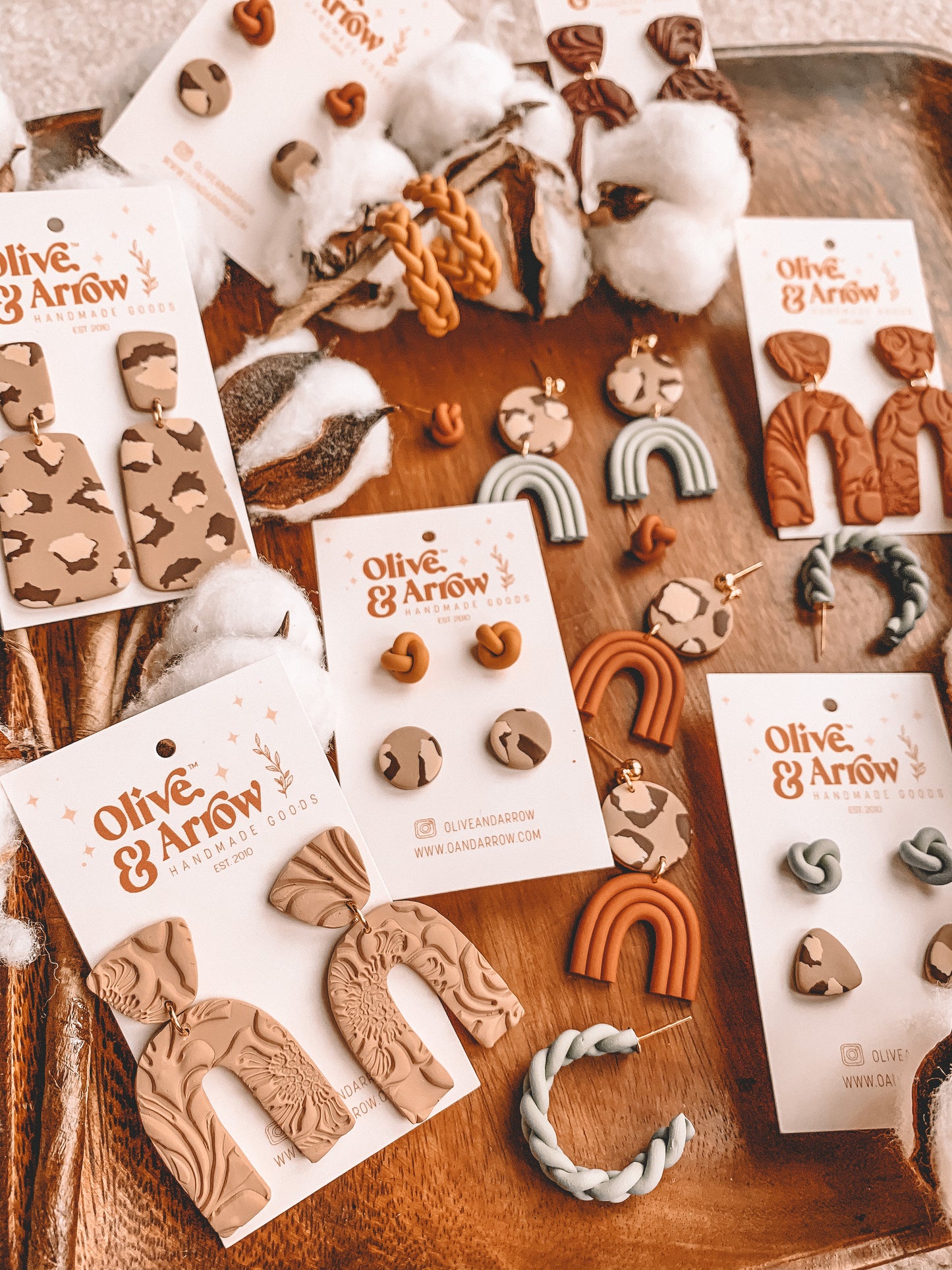 BRAIDED HOOPS // Terracotta