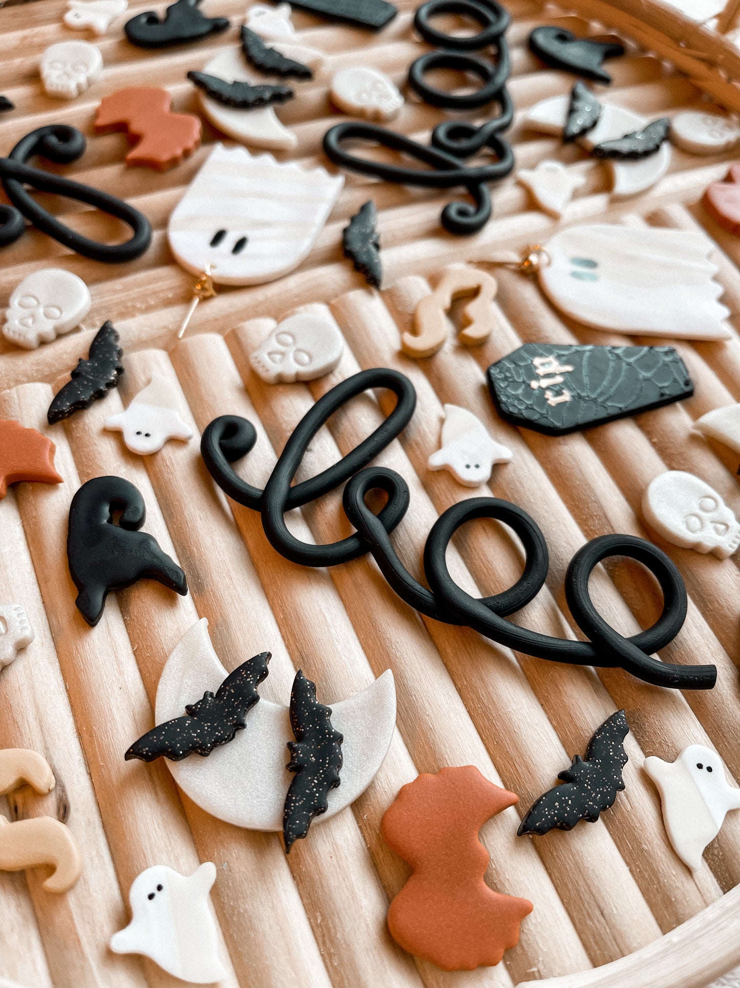 BOO Script Dangles // Fall Collection