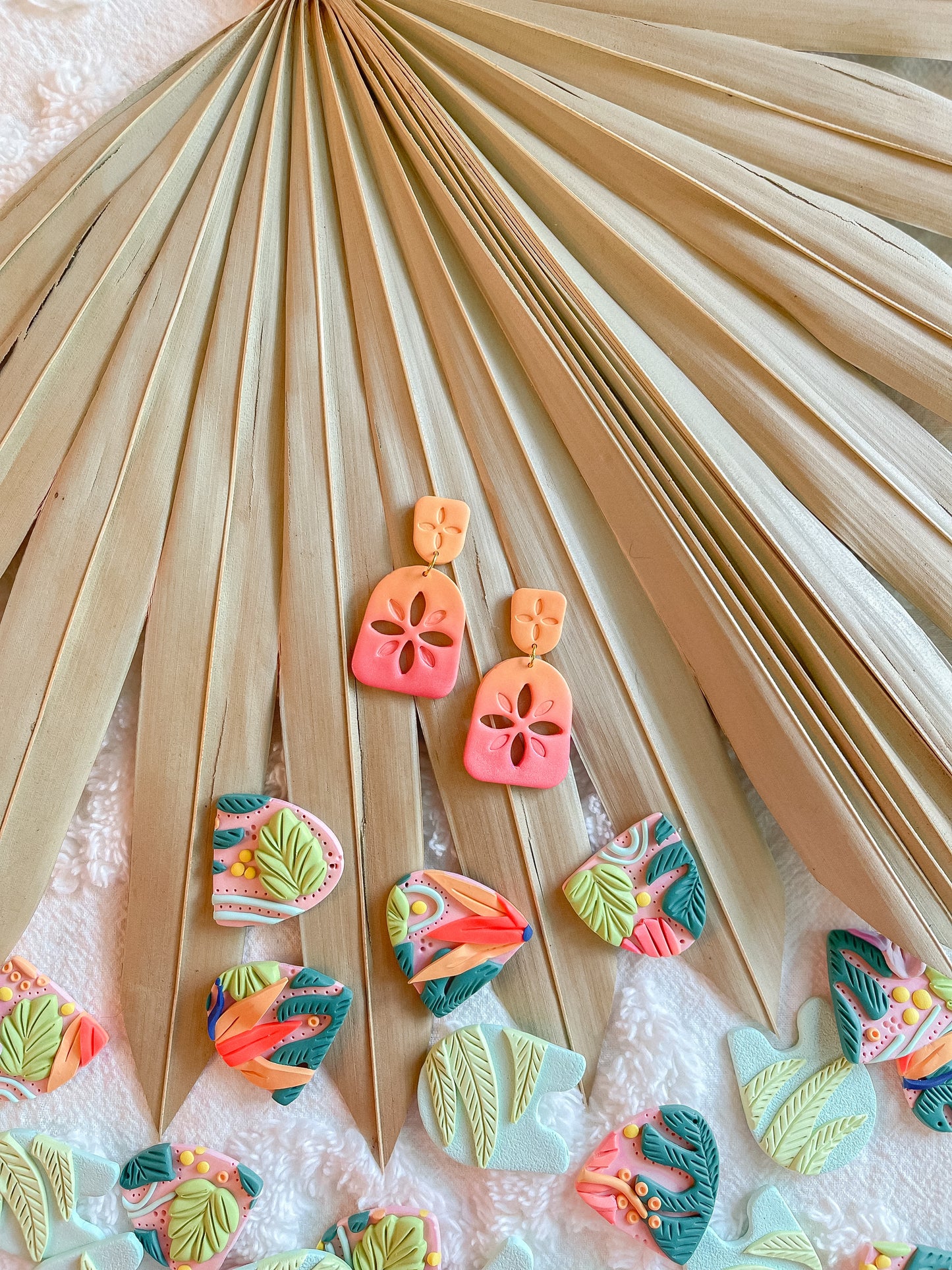 Sunset Gradient Cutout Dangles // Summer Collection 2022