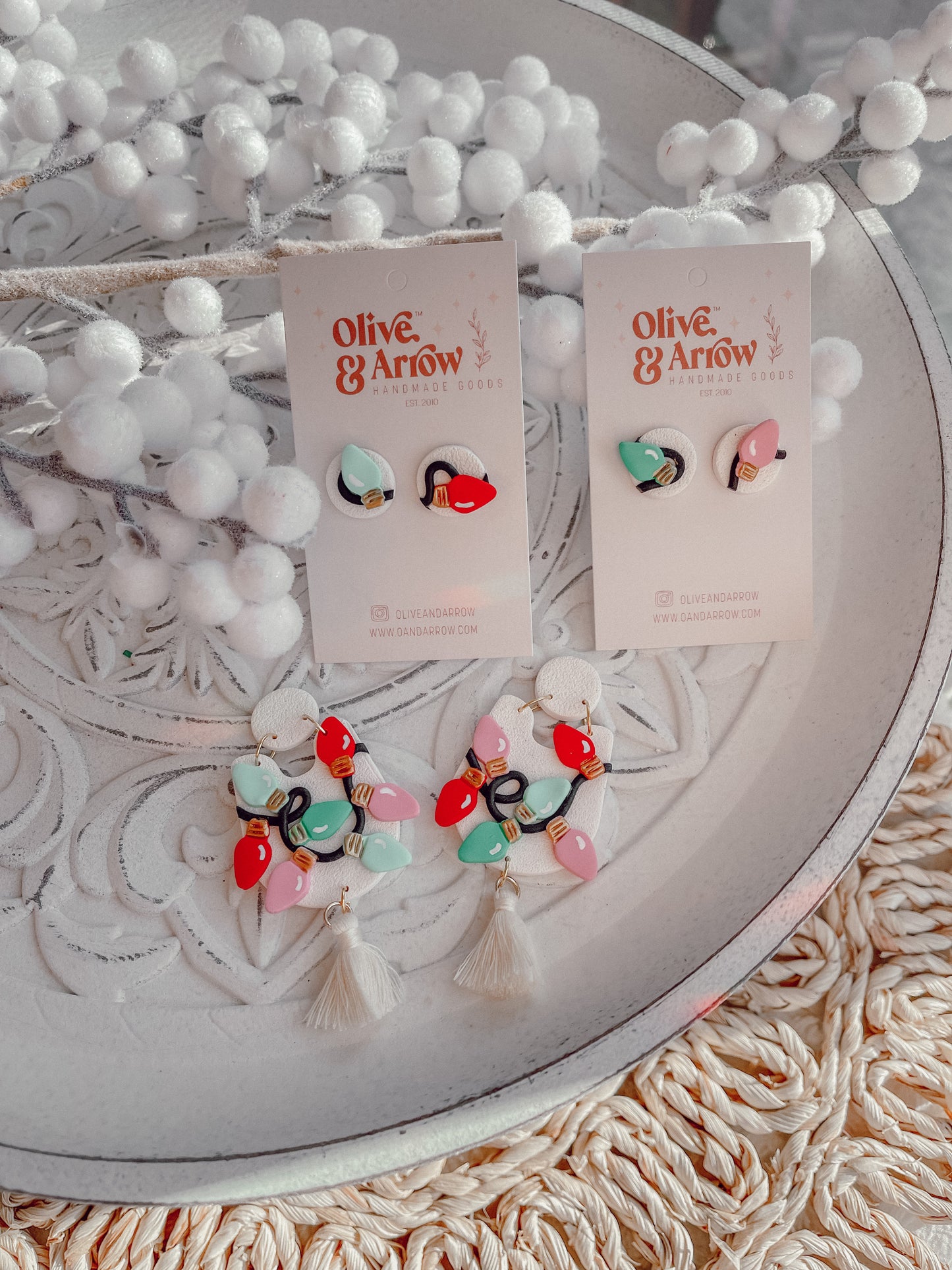 Vintage Bulb Studs // Holiday 22