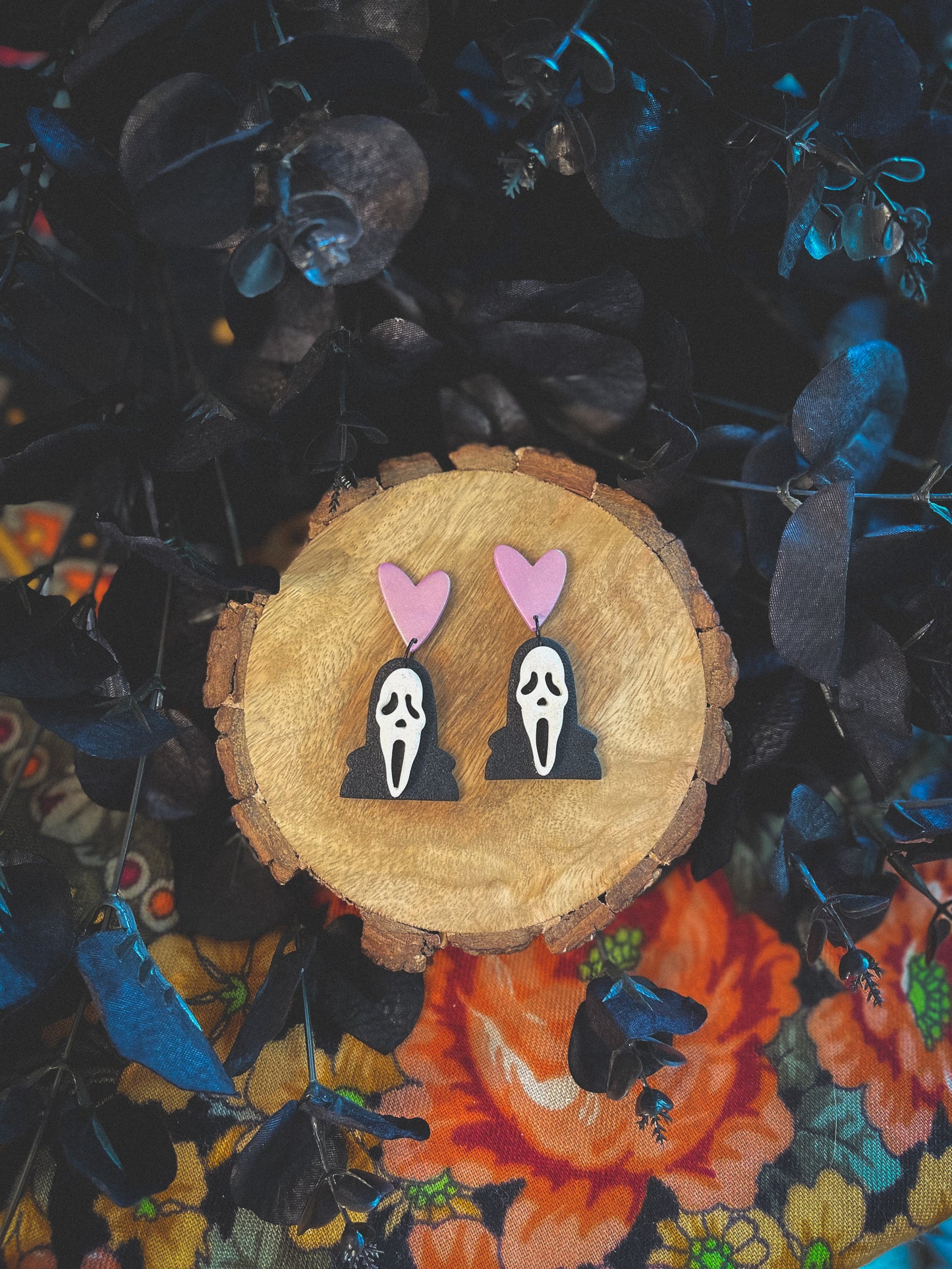 Scream Mask Heart Drops // Fall Collection