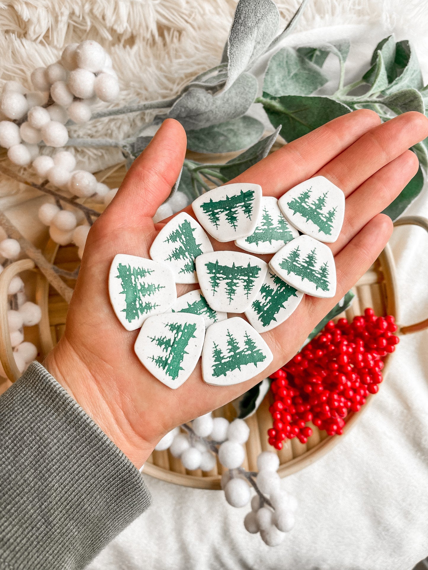 Winter Forest Dangles // Holiday Collection