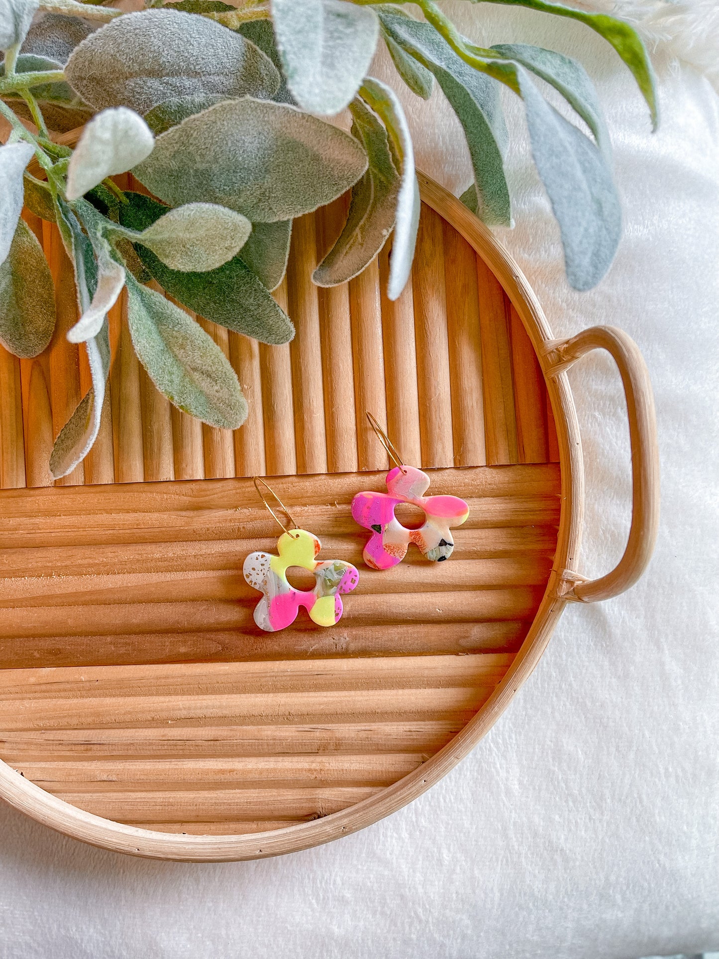 Crazy Daisy Scrappy Slab Hoops // Jackson Collection