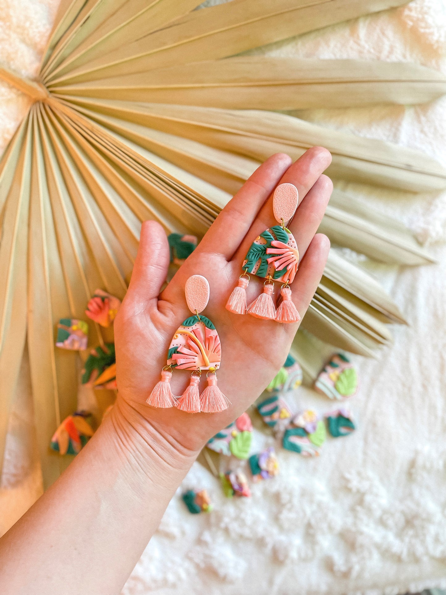 Golden Girls Tropical Dangles // Summer Collection 2022