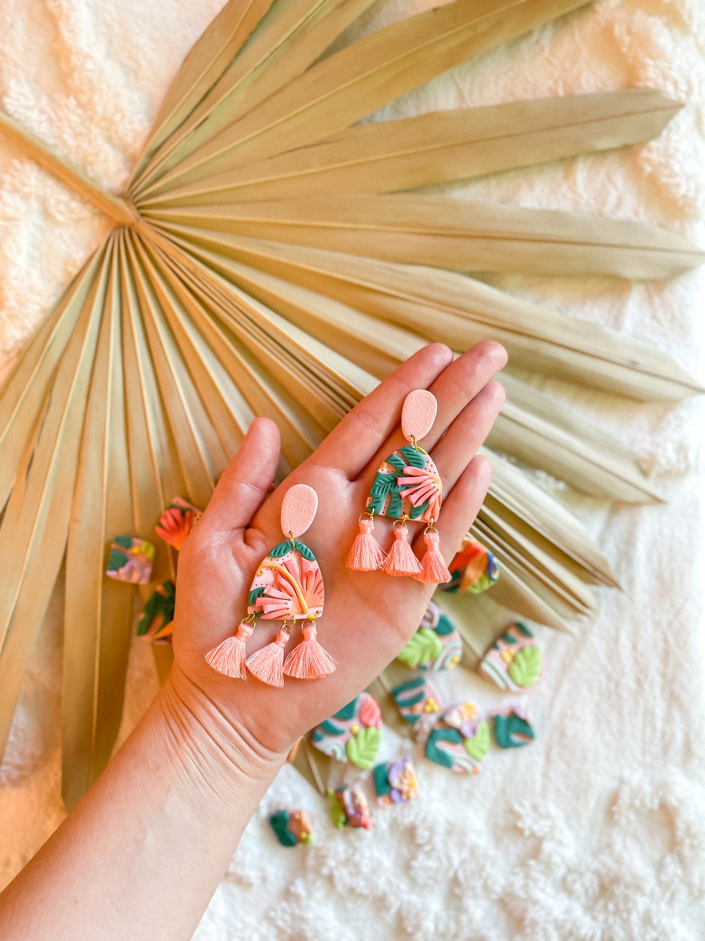 Golden Girls Tropical Dangles // Summer Collection 2022