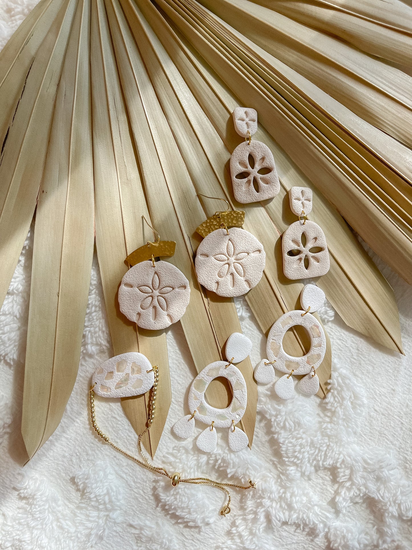 Sand Castle Cut Out Dangles // Summer Collection 2022