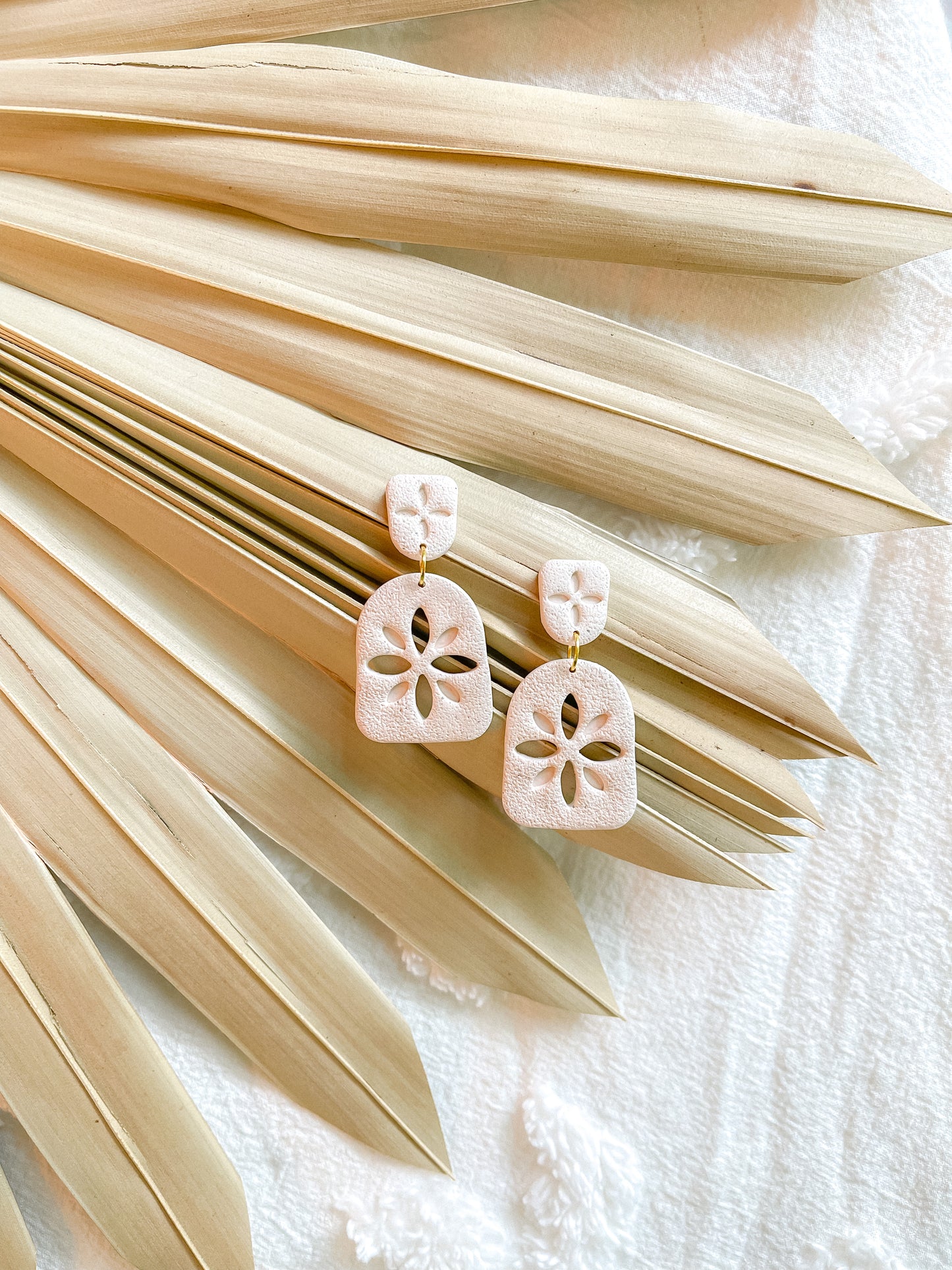 Sand Castle Cut Out Dangles // Summer Collection 2022