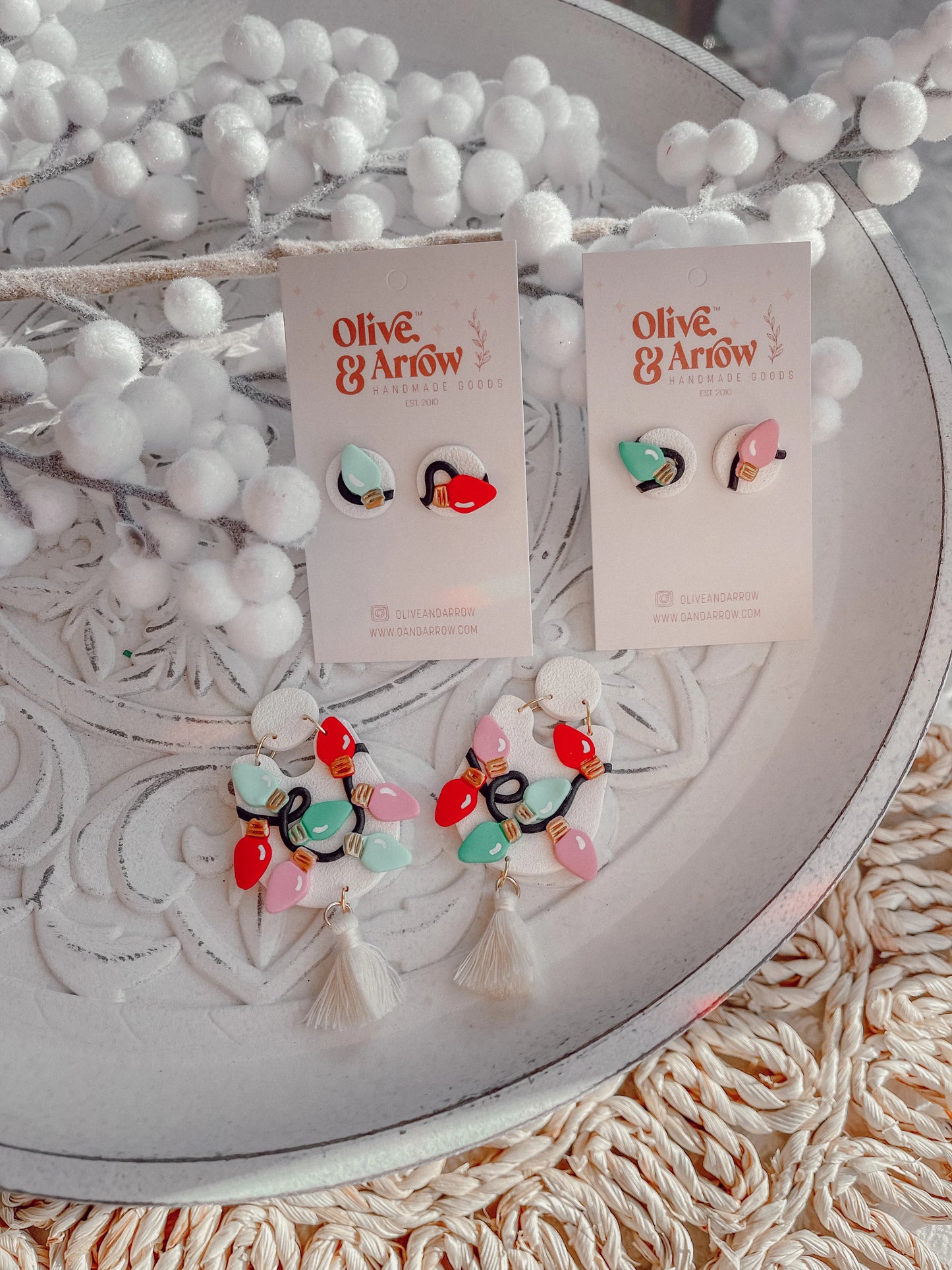 EXTRAS SALE! Vintage Bulbs Dangles // Holiday 22