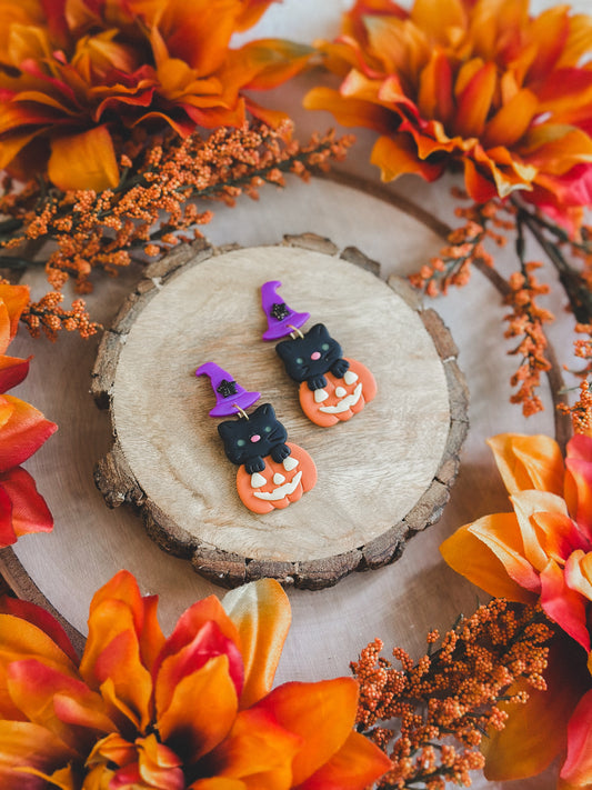 Witchy Kitty Pumpkin Drops