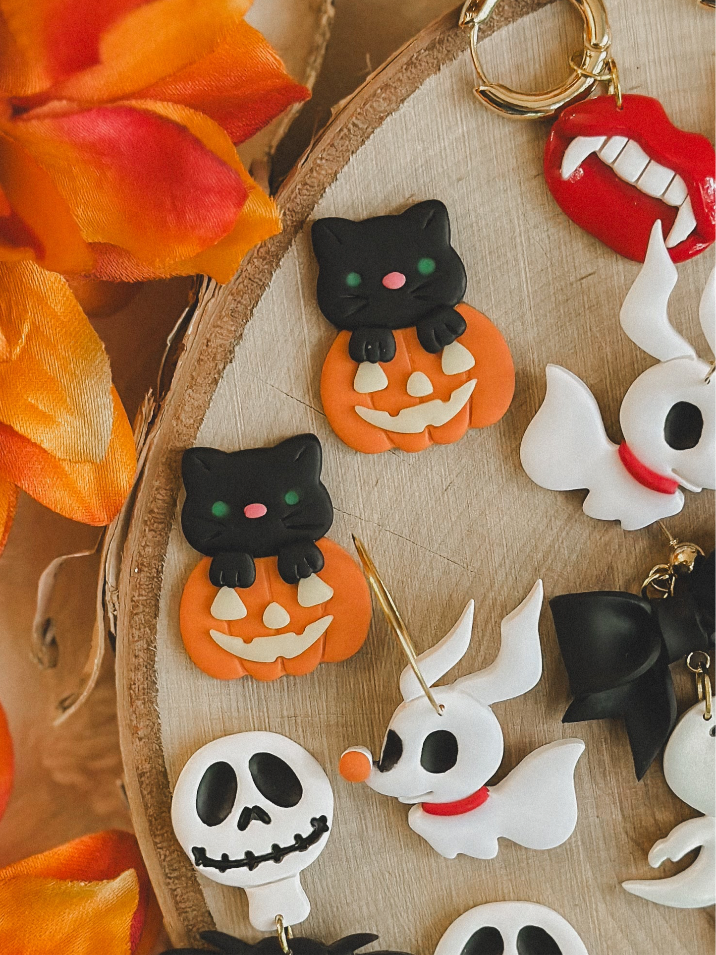 Witchy Kitty Pumpkin Drops