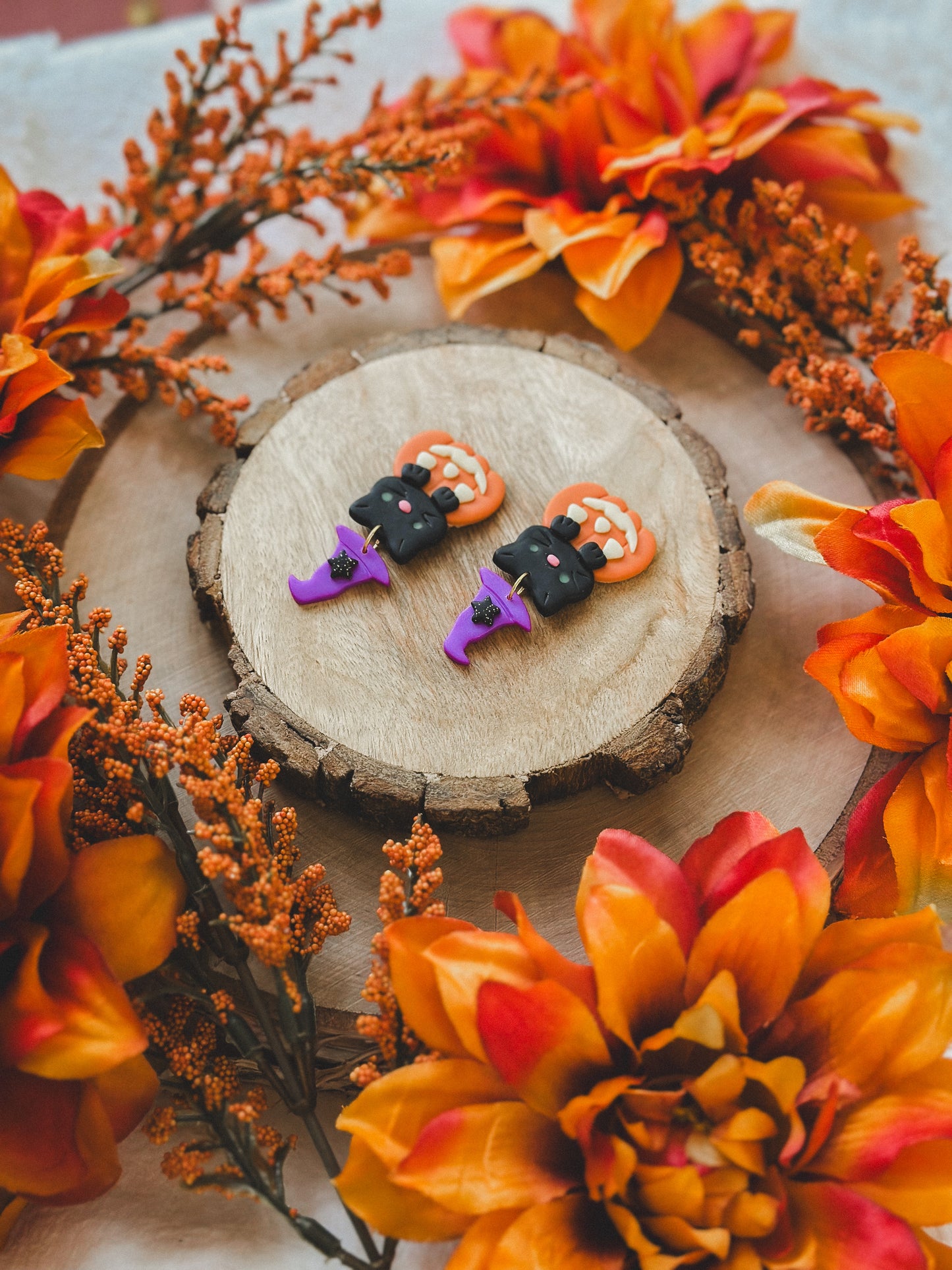 Witchy Kitty Pumpkin Drops