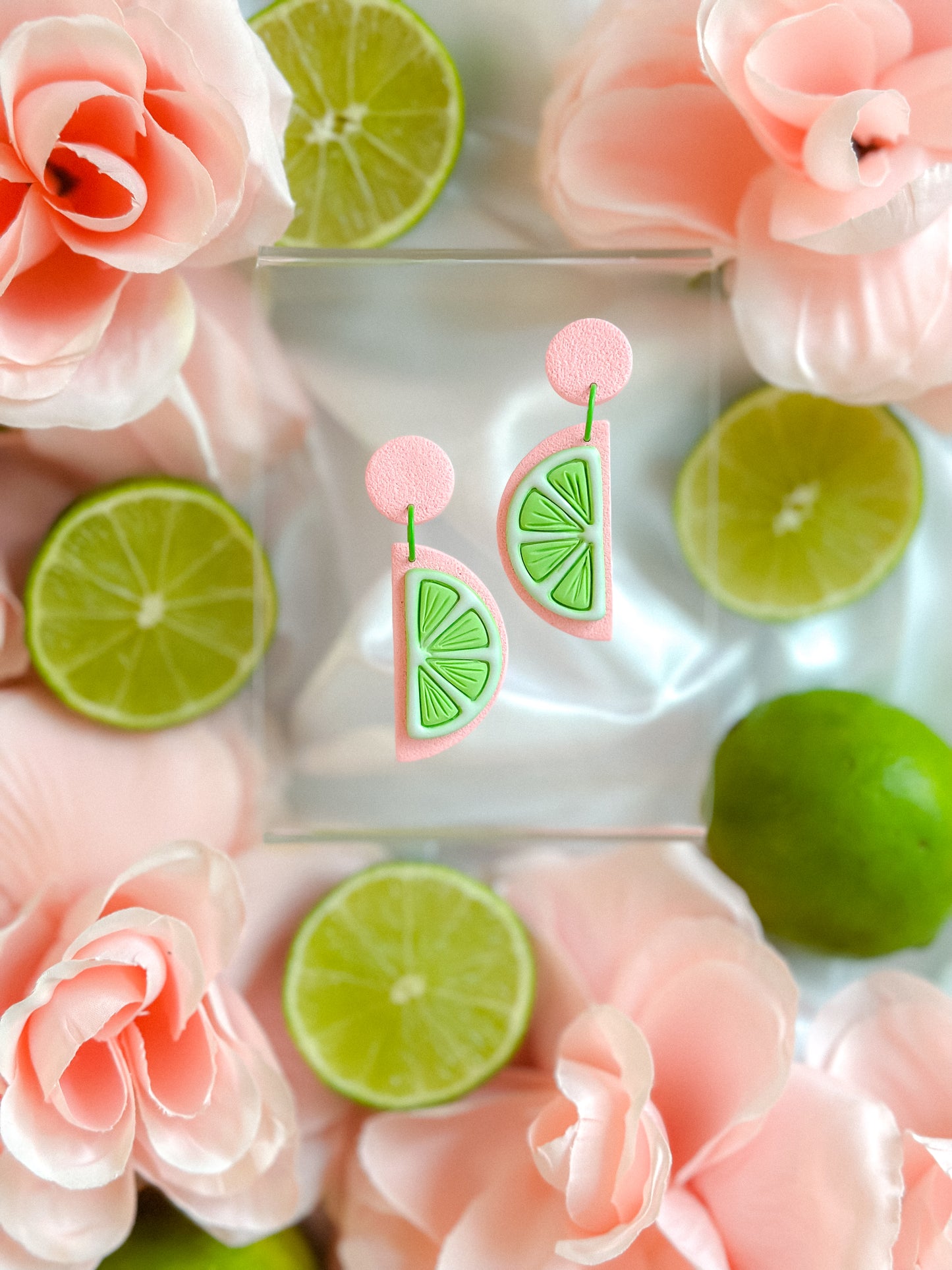 Lime Slice Dangles