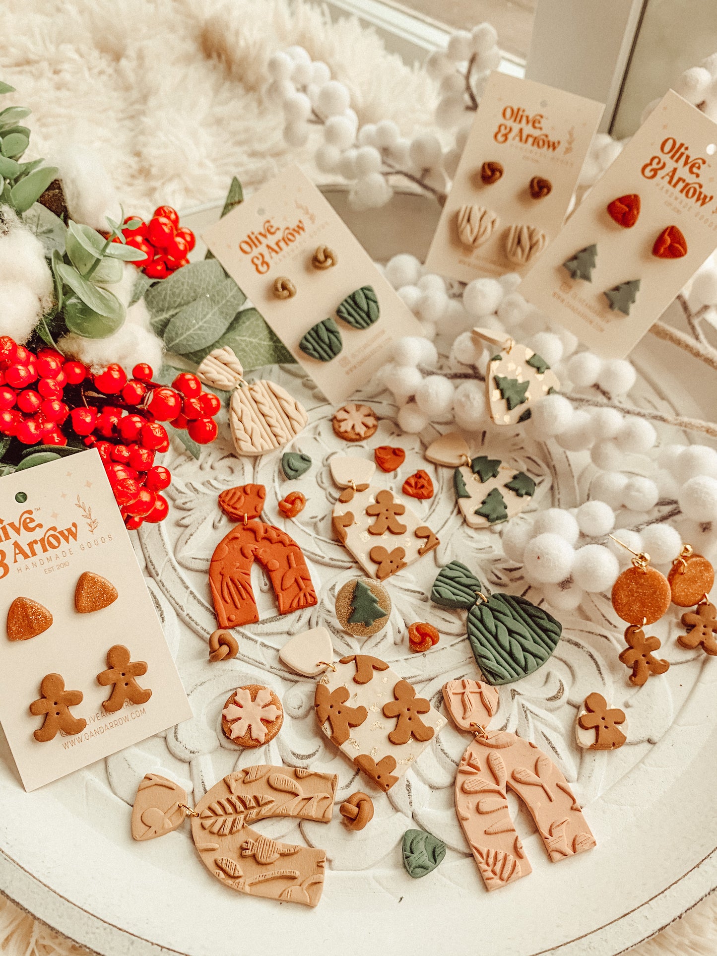 Gingerbread Shimmer + Textured Studs PACK